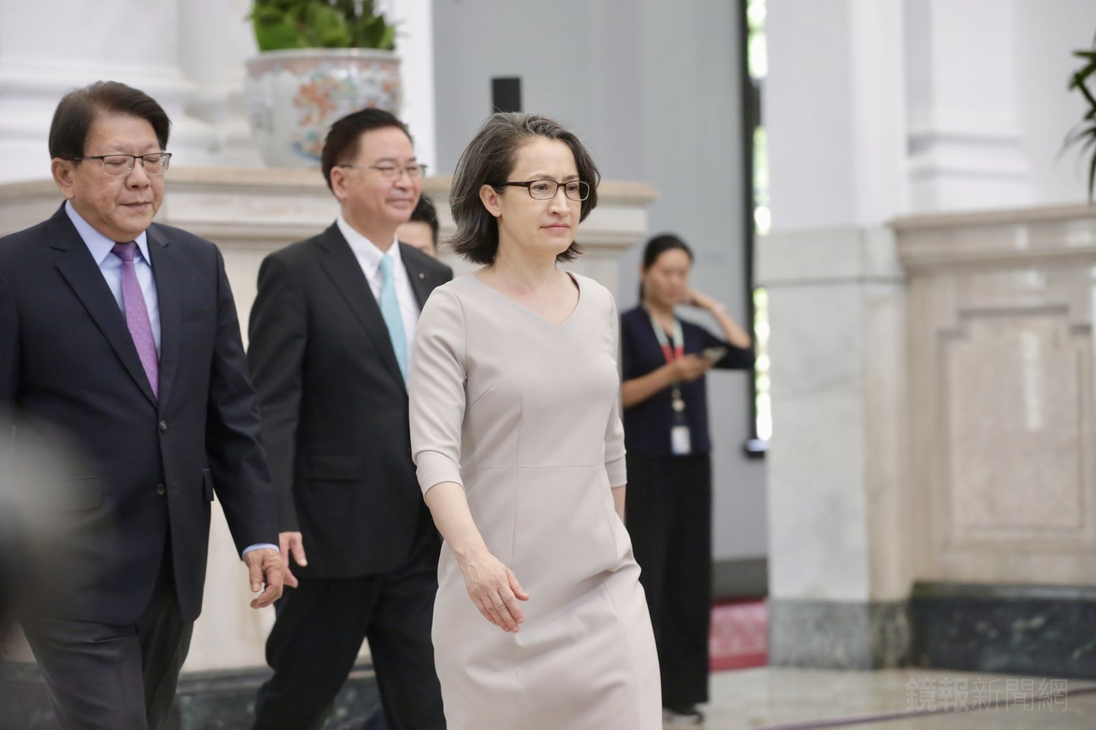 副總統蕭美琴雖然不會直接參與罷免行動，但民進黨依循過往蕭在花蓮擔任立委時留下來的人脈地圖，動員罷免能量。（資料照片／林煒凱攝）