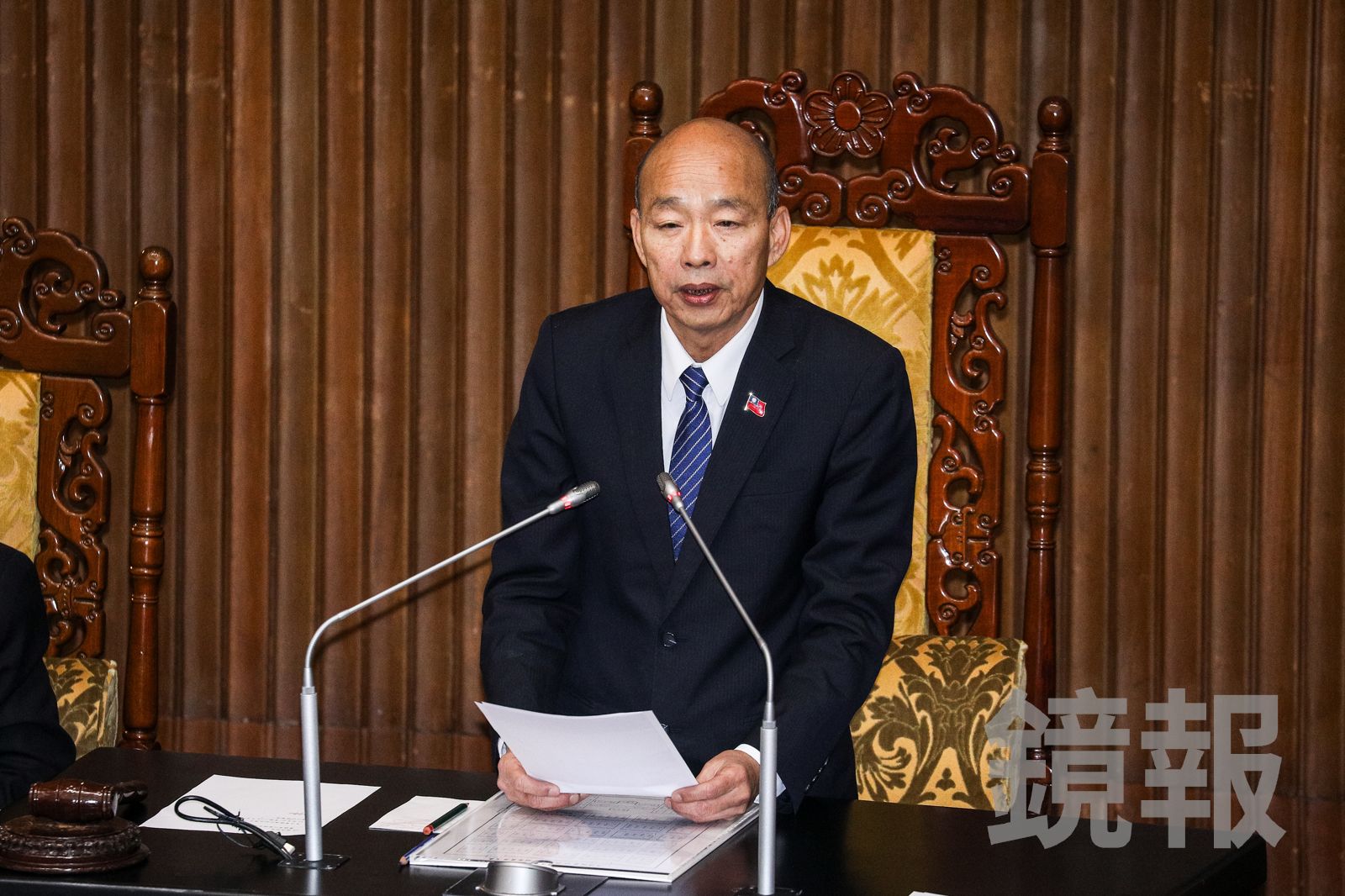 藍白要求賴清德赴立院國情報告　韓國瑜裁示逕付二讀前先朝野協商