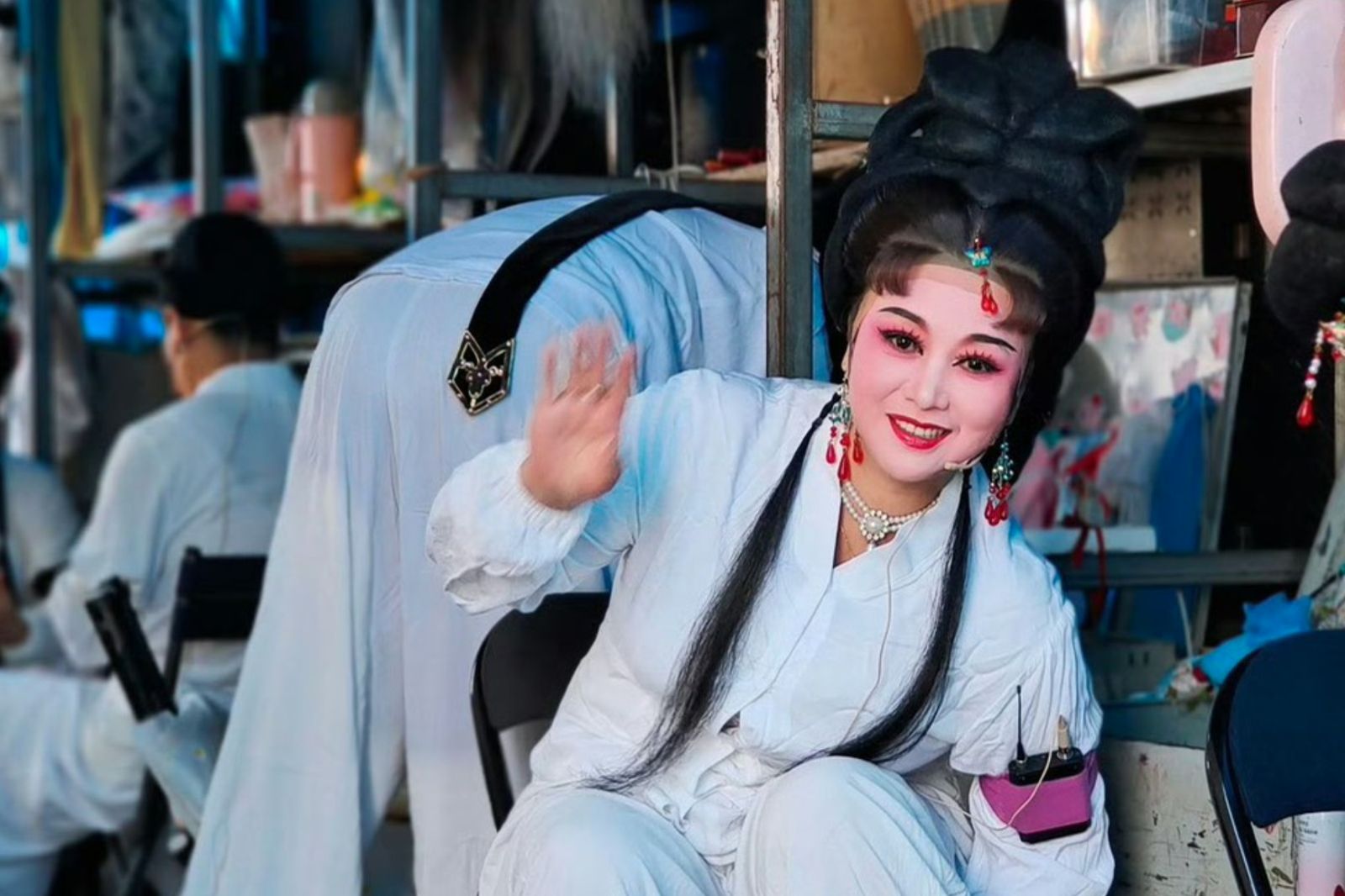 越劇花旦錢水明驚傳在蘇州演出期間意外溺亡。圖/翻攝自微博