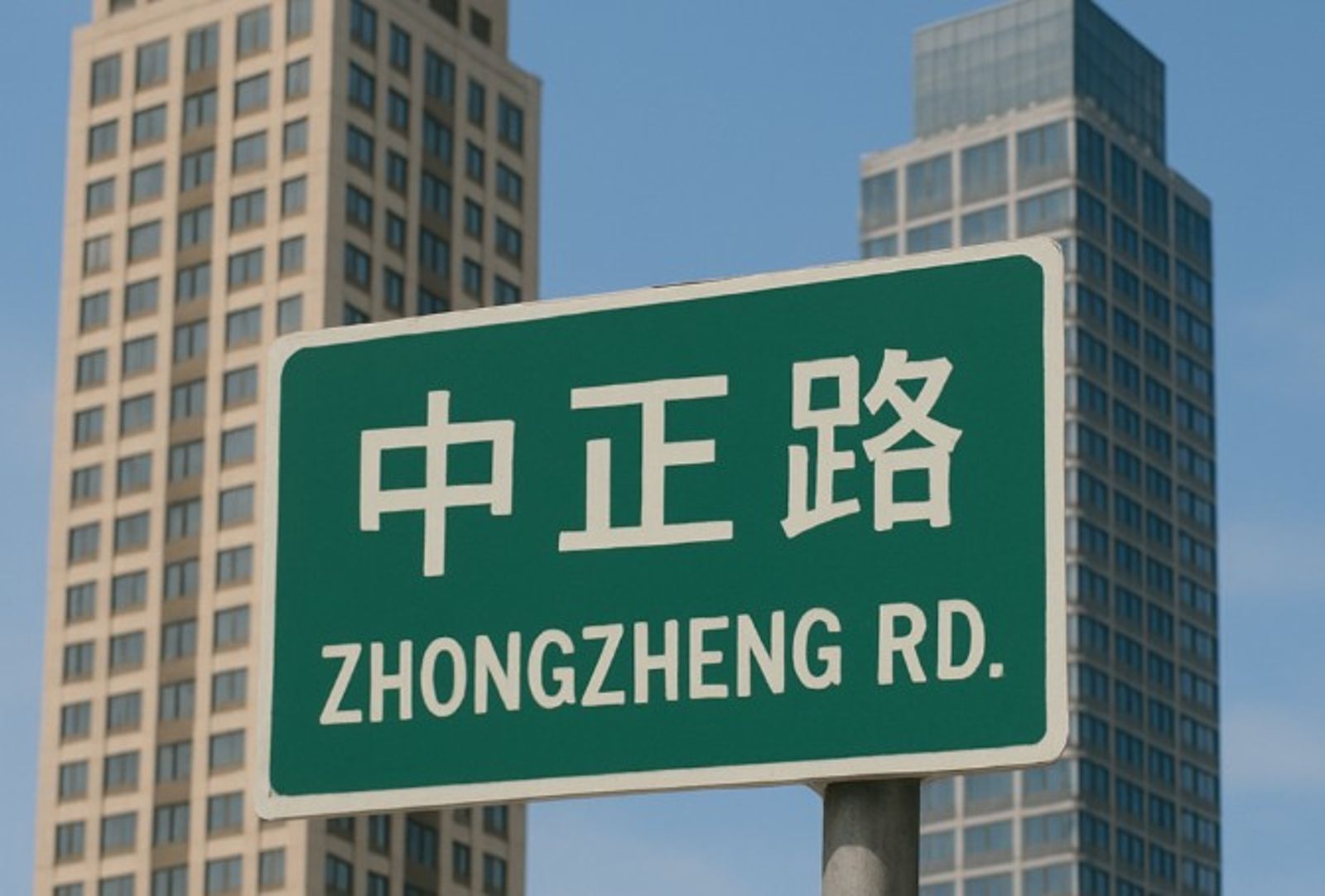 讓獨具特色的路名取代大量重複的中正路