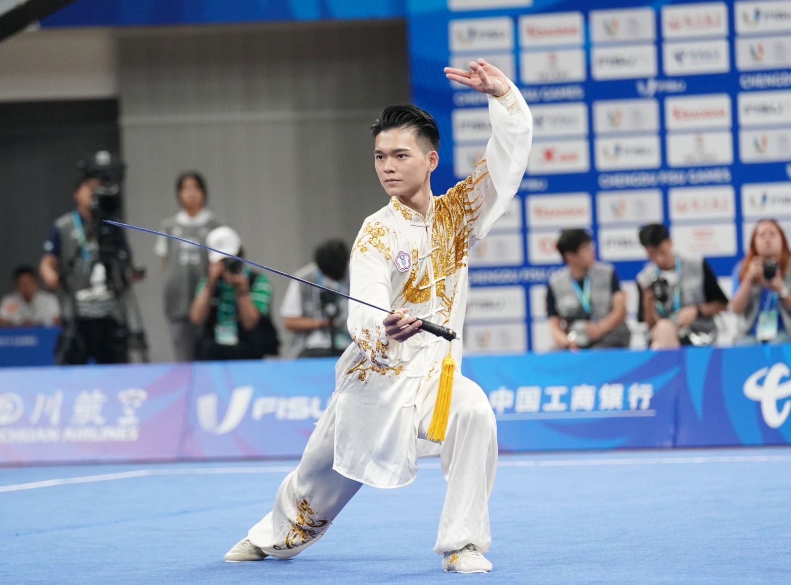 世運會/出發成都!黃渼茜孫家閎擔任中華代表團開幕式掌旗官