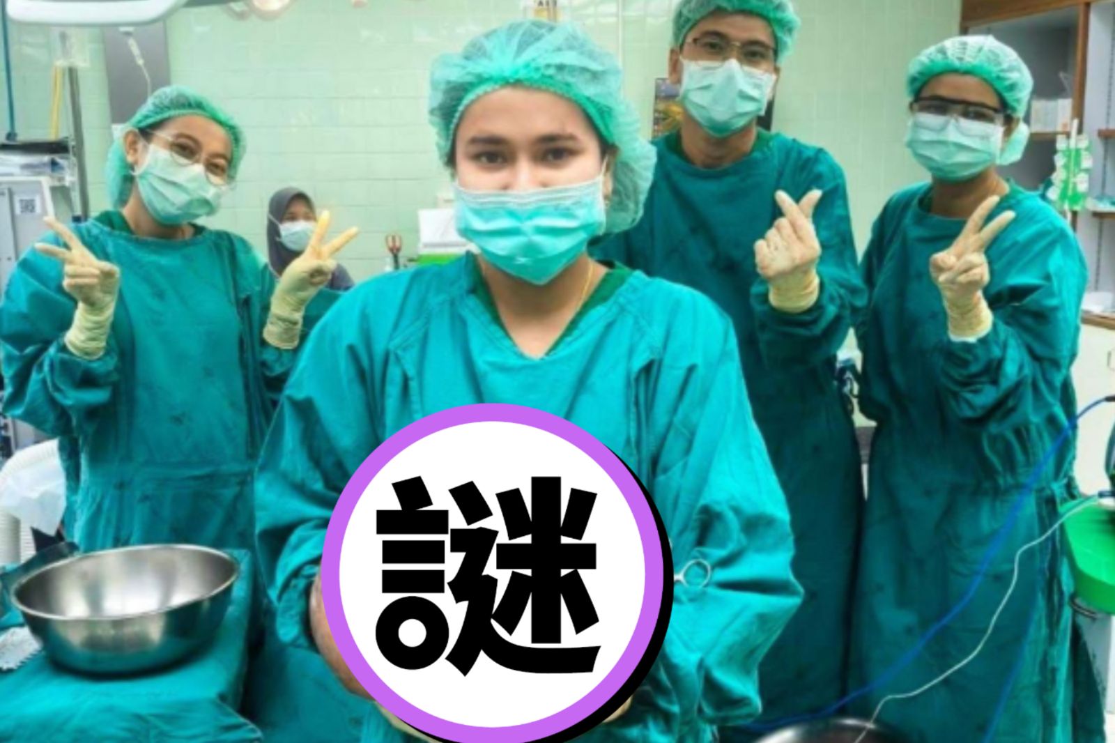 不是吃太飽！泰女肚內藏30cm卵巢囊腫　手術切除「秒瘦11公斤」