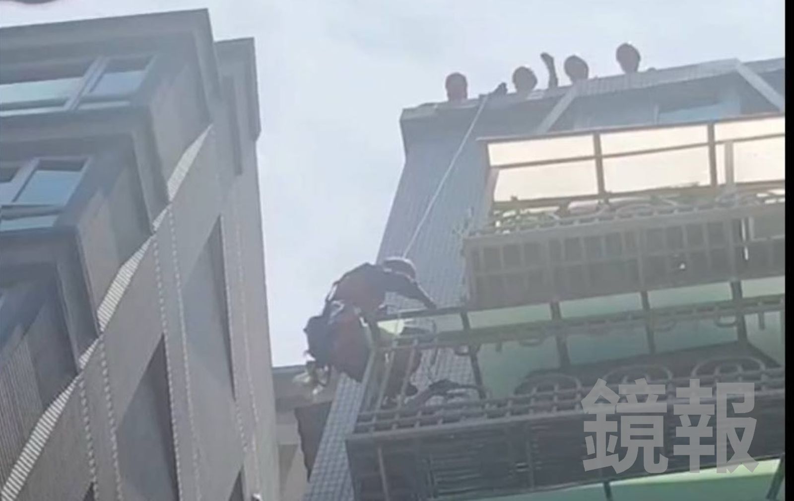 淡水6旬男9樓墜落　遮雨棚緩衝救命
