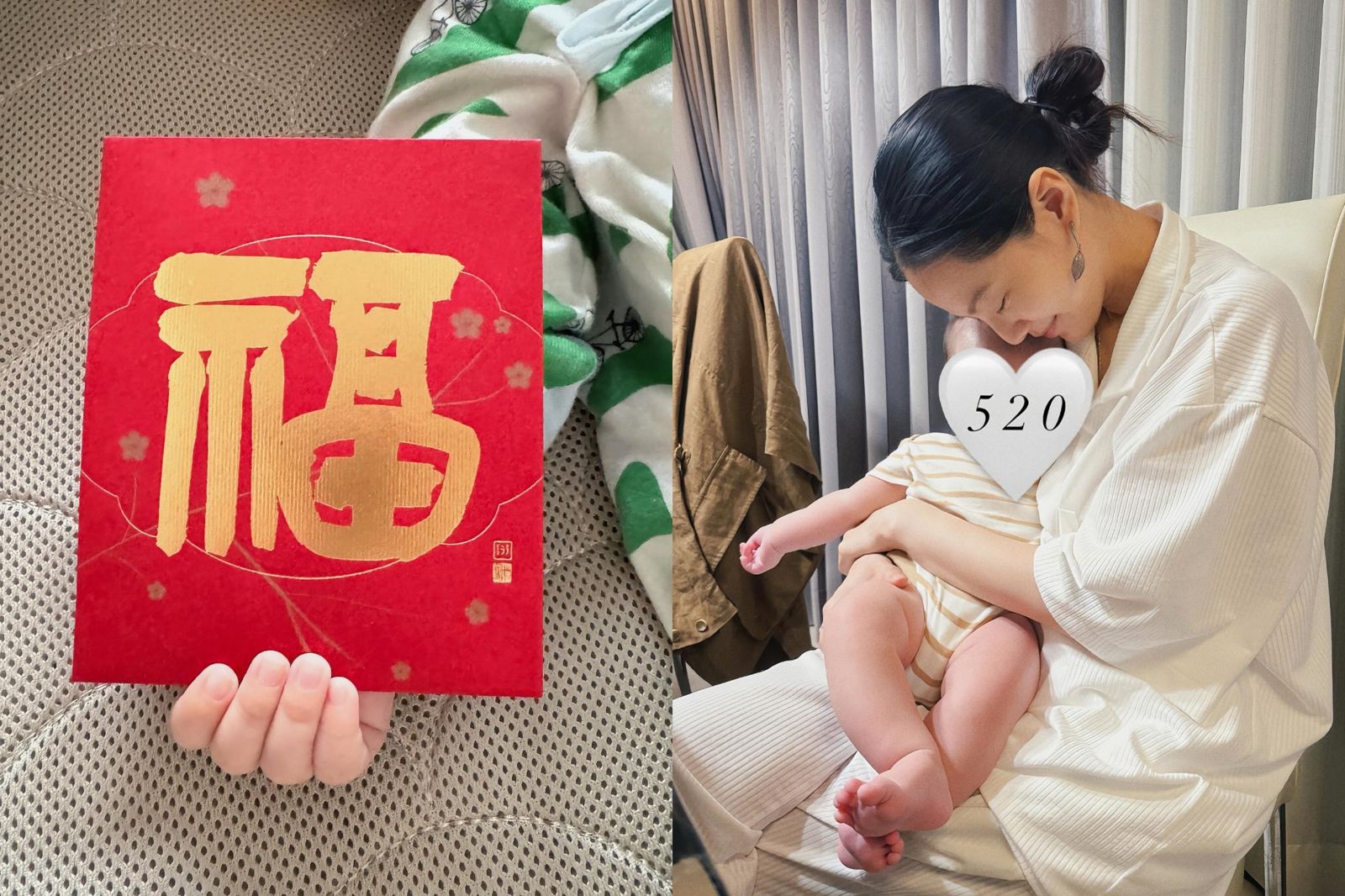 曾之喬520首曬兒子全身照　溫柔告白「my great lover」