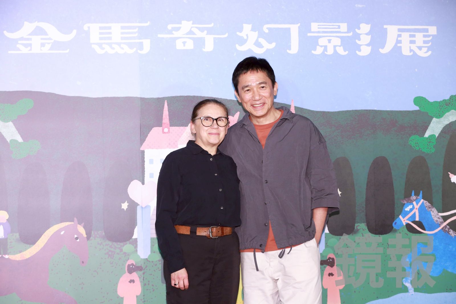 梁朝偉與導演伊爾蒂蔻恩伊達將出席《你是不會當樹嗎》首映映後。李鍾泉攝