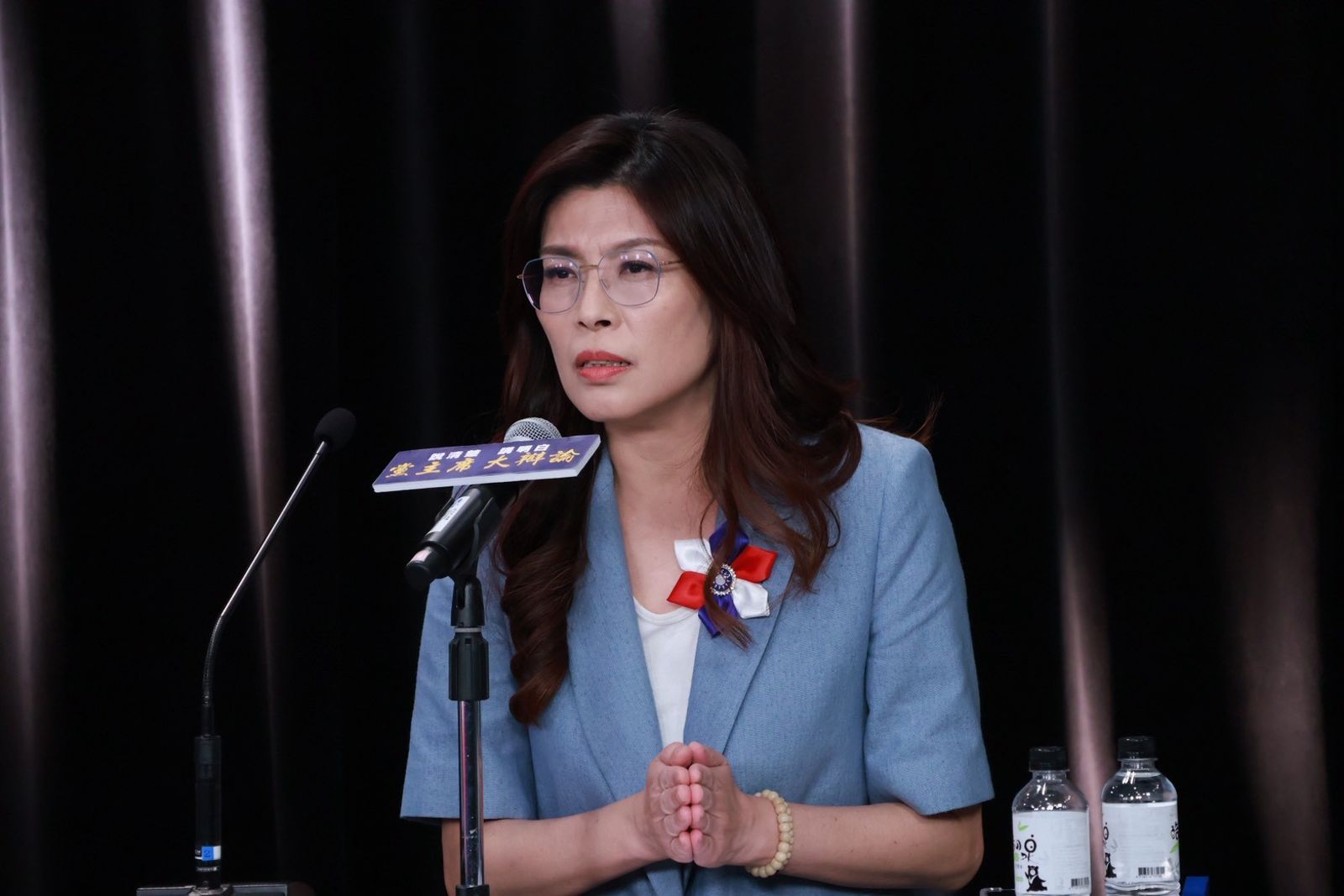 鄭麗文強調，未來會加強團結與重視地方聲音，且秉持公平公開原則，團結上下、一致對外。（圖／中天新聞提供）