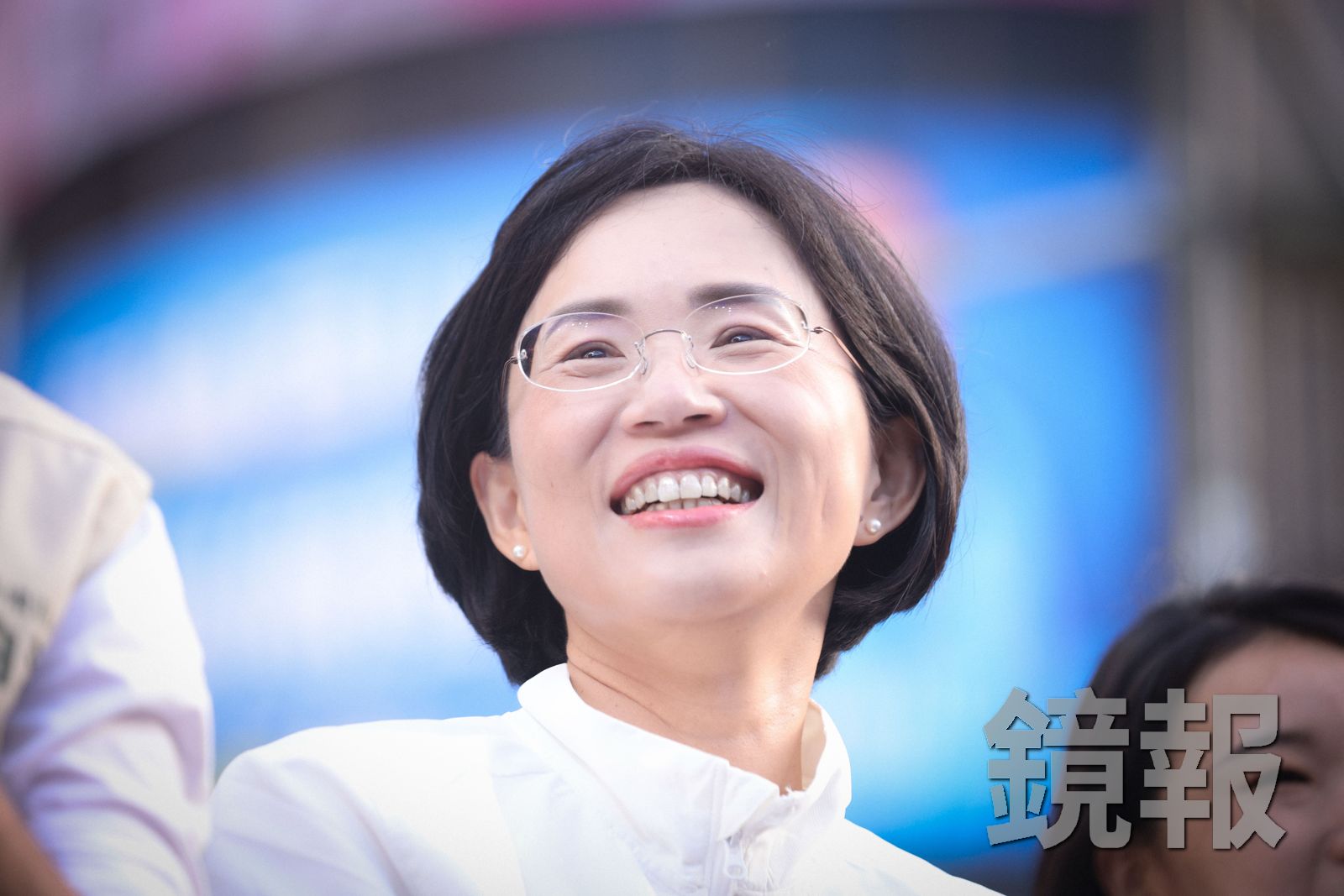 民進黨新北市長參選人蘇巧慧競辦反批國民黨,不敢質疑盧秀芳擔任負責人的公司拿台中市府1400萬標案。攝影劉耀勻
