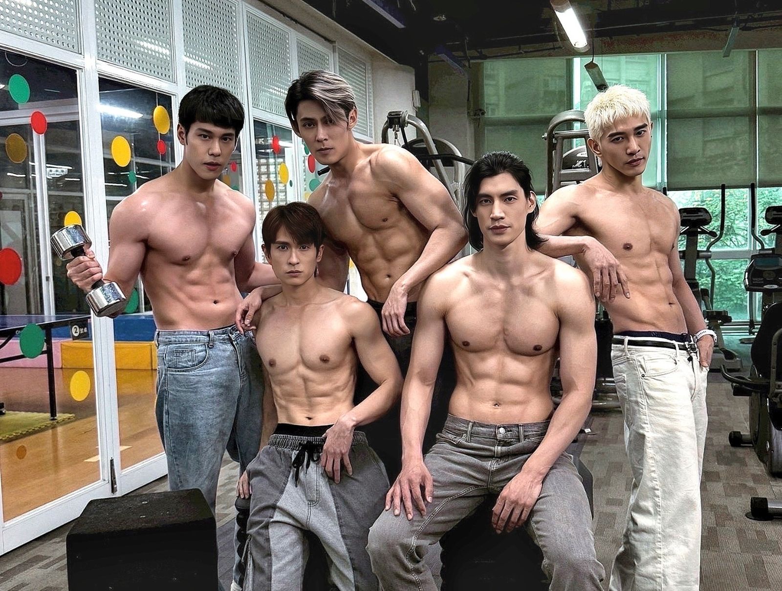 為戲狂操猛練　張立昂、石知田曝魔鬼健身日常：心還活著