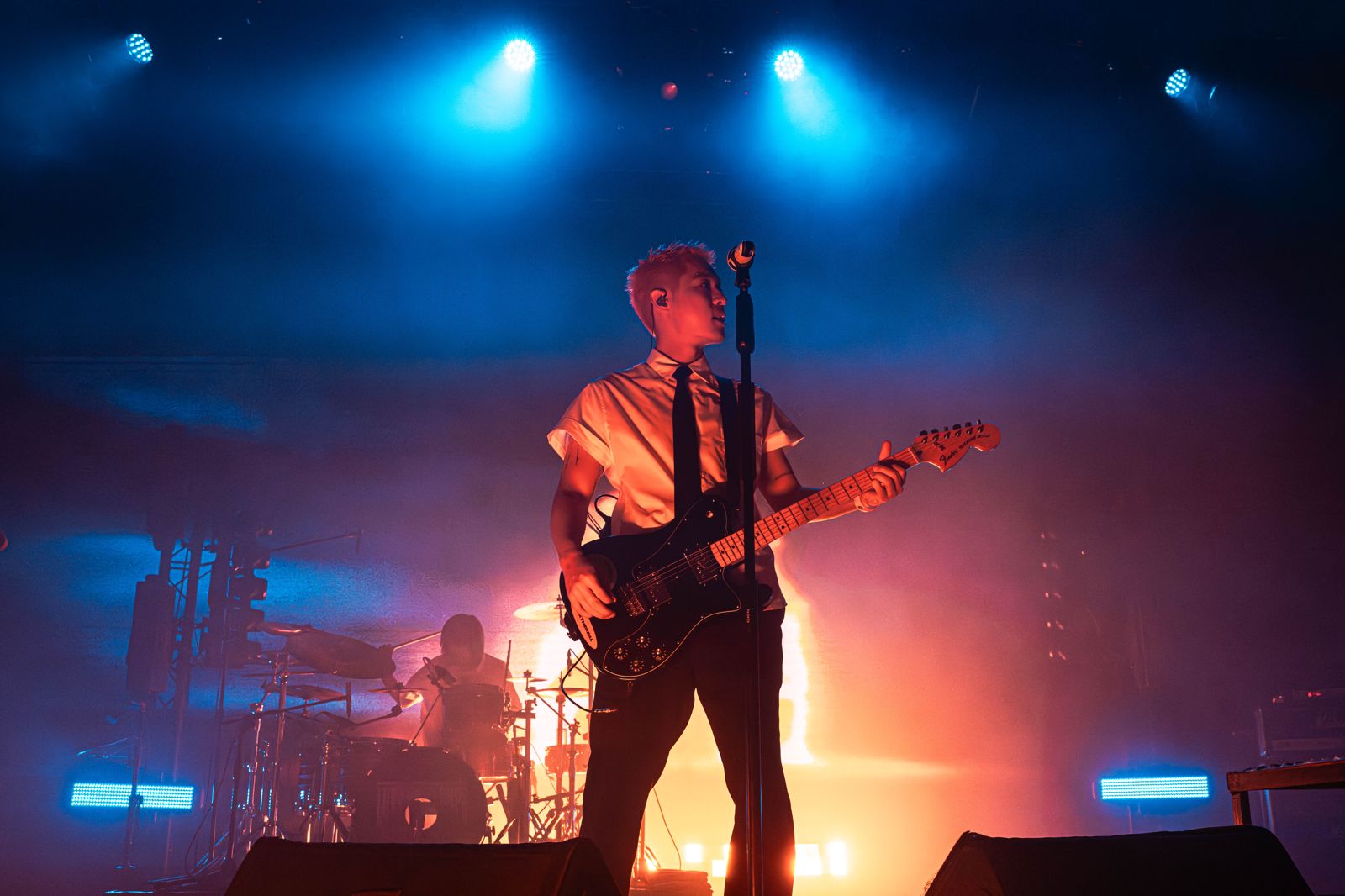 周湯豪日前在台北開唱。環球音樂提供