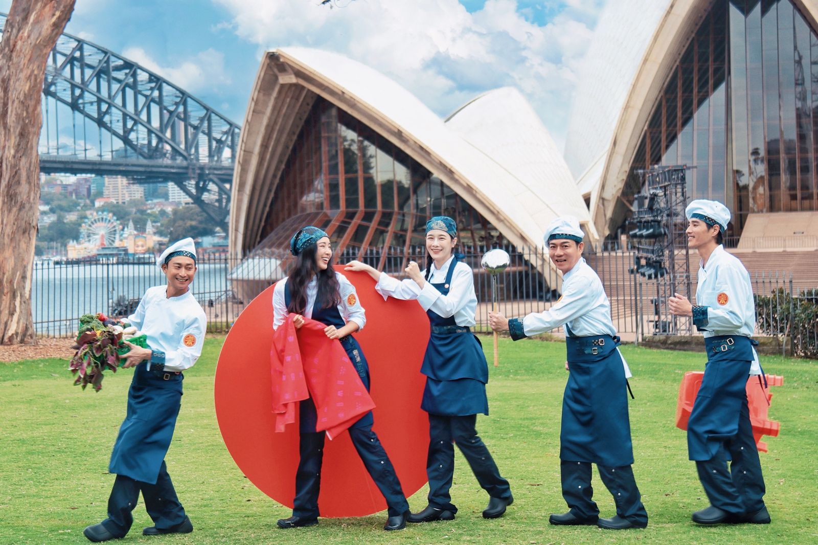 雪梨高溫40度怎麼辦桌? 隋棠、藍正龍「落地就上戰場」挑戰任務極限