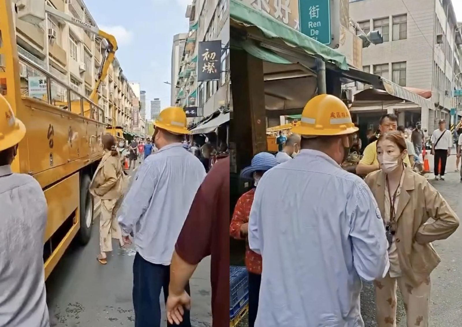 千戶停電恐害90歲父沒命!高雄女暴走砸毀台電工程車 還對警「臉部吐口水」