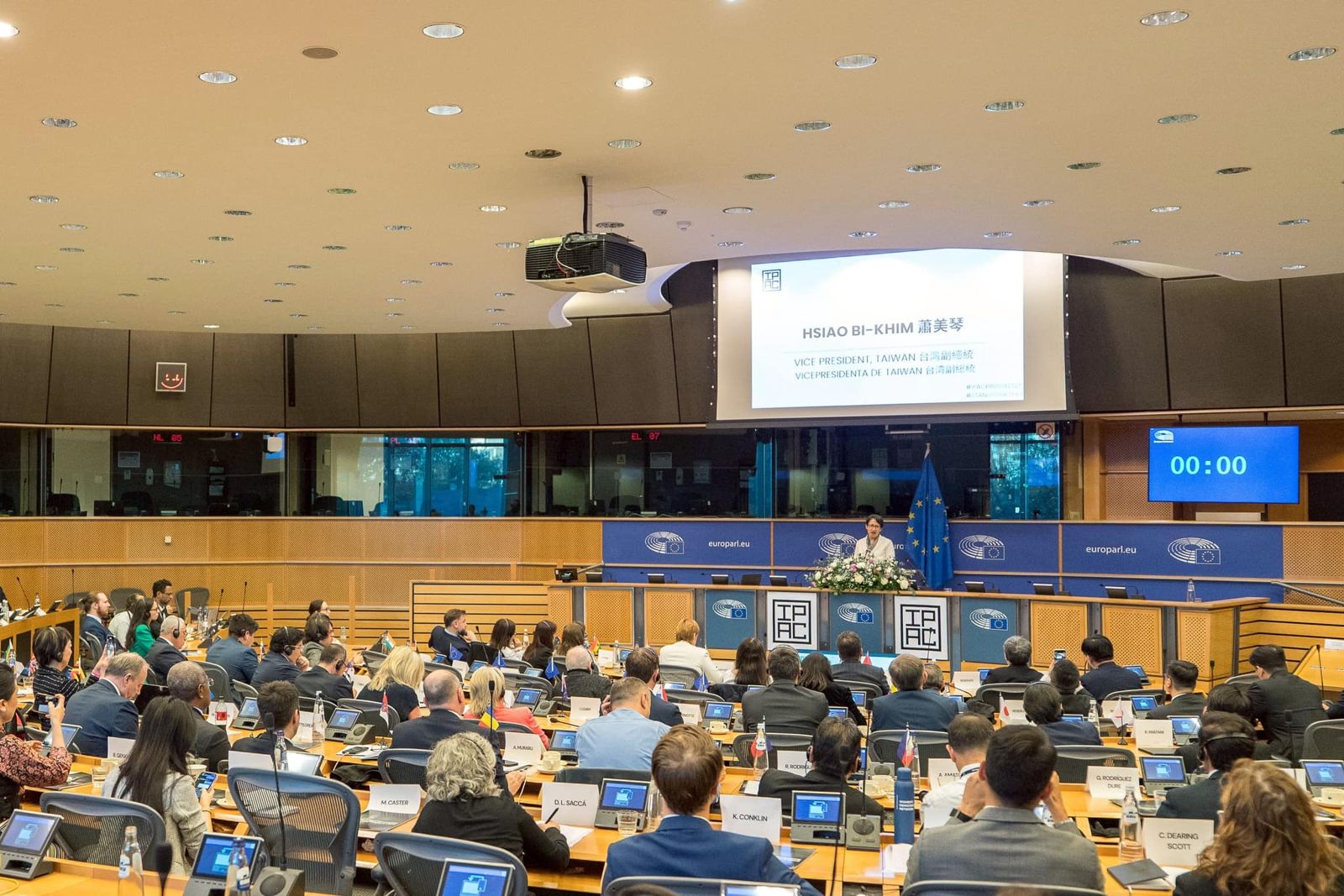 翁履中專欄：榮光與戰略　蕭美琴登上歐洲議會發聲的不同思考