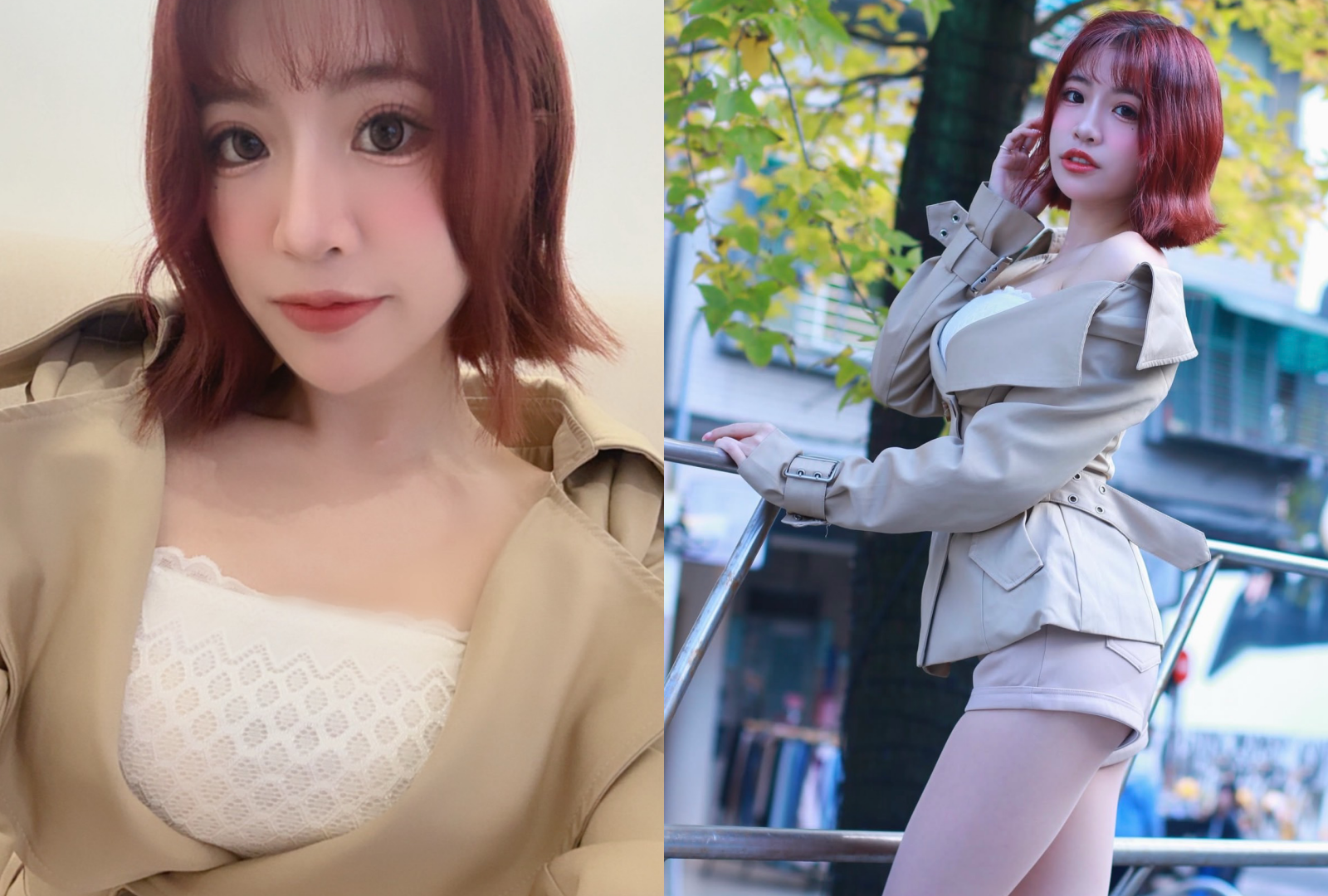 熊霓換短髮新造型。樂天桃猿提供