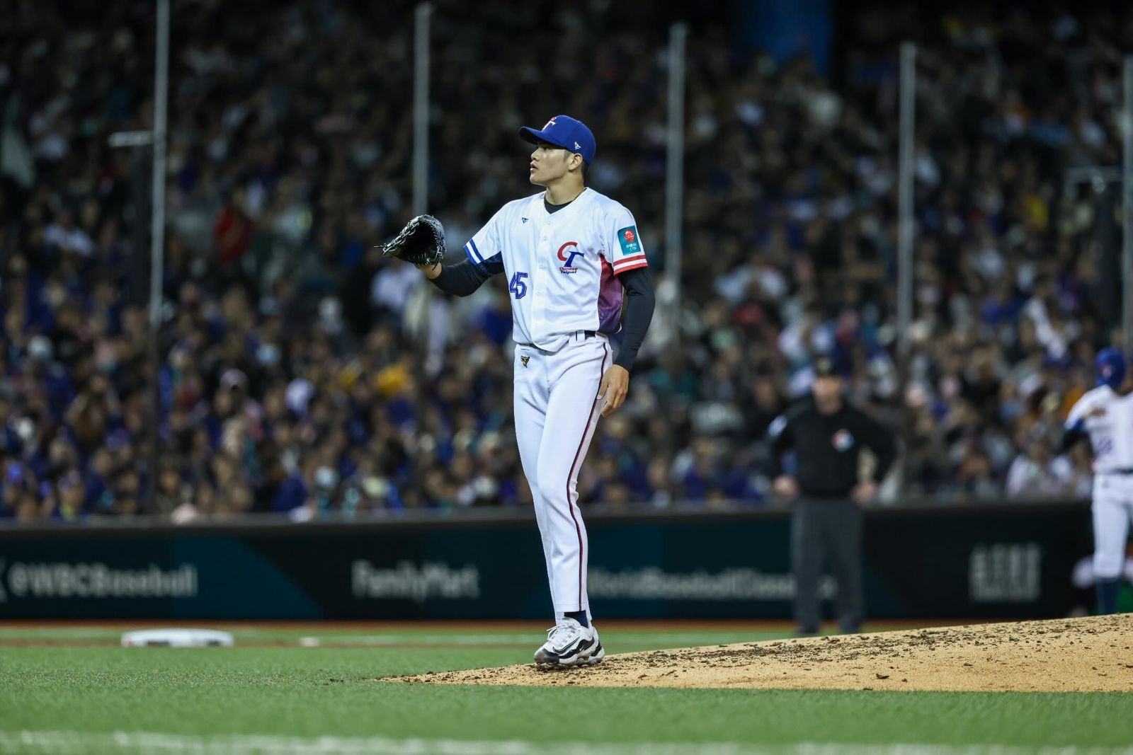 林維恩2A第2度先發！3.2局失1分　上演背後接球神級美技