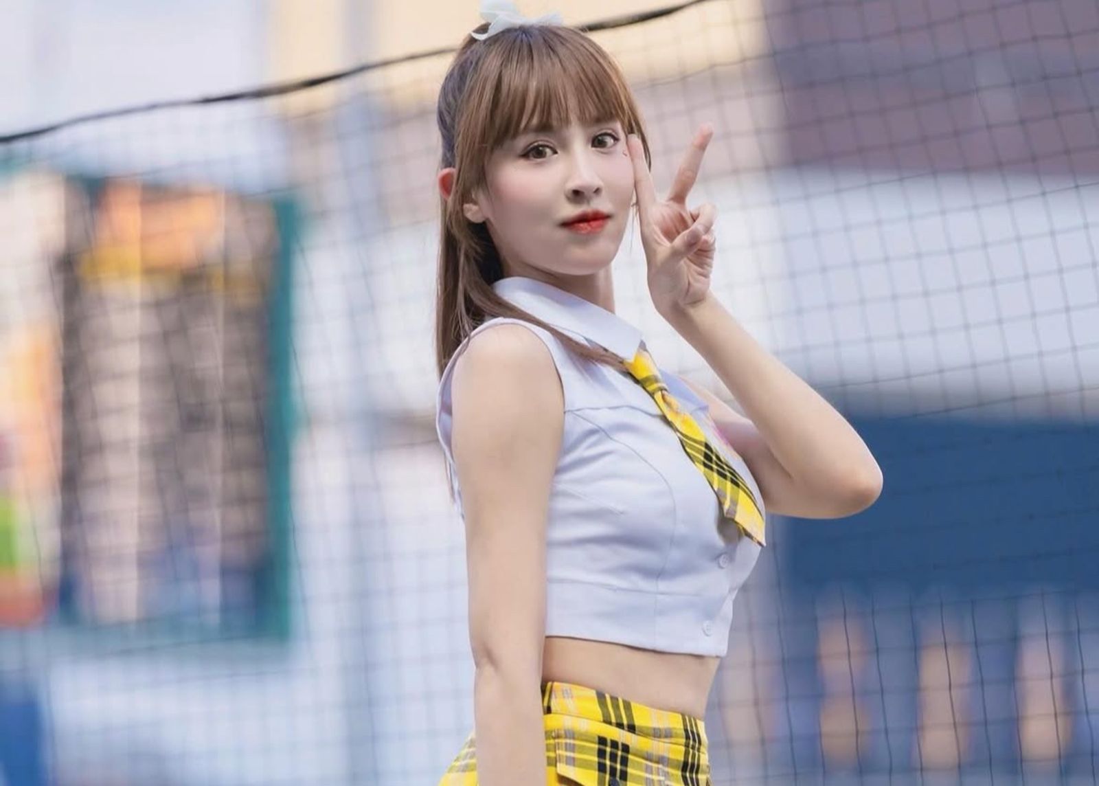 被直擊熱戀小6歲陳晨威！啦啦隊女神啾啾首發聲　下身失蹤辣翻