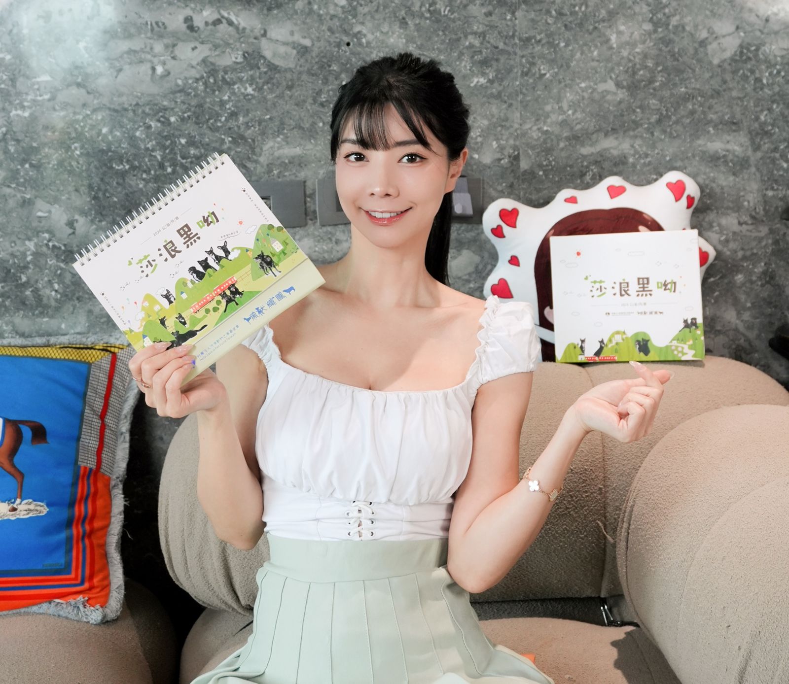 艾融推薦2026《莎浪黑呦》公益月曆！邀請大家一起翻轉浪浪命運。財團法人流浪動物之家基金會提供