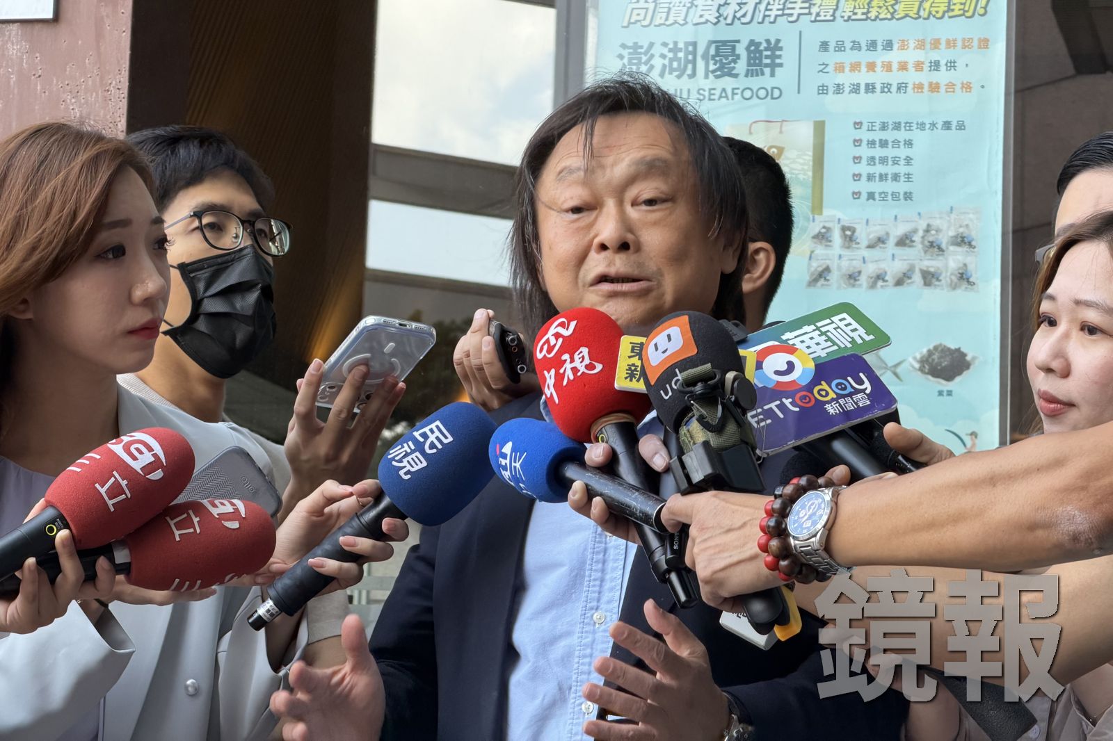 民進黨立委王世堅見蔣萬安三連拍直呼「失望」,上節目搞可愛,正經的台北市政問題都不提。攝影袁維駿