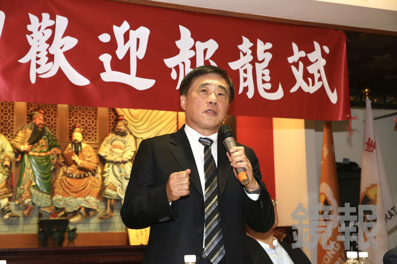 郝龍斌今拜會軍公教警消　承諾將要求貫徹修法「停砍退休年金」