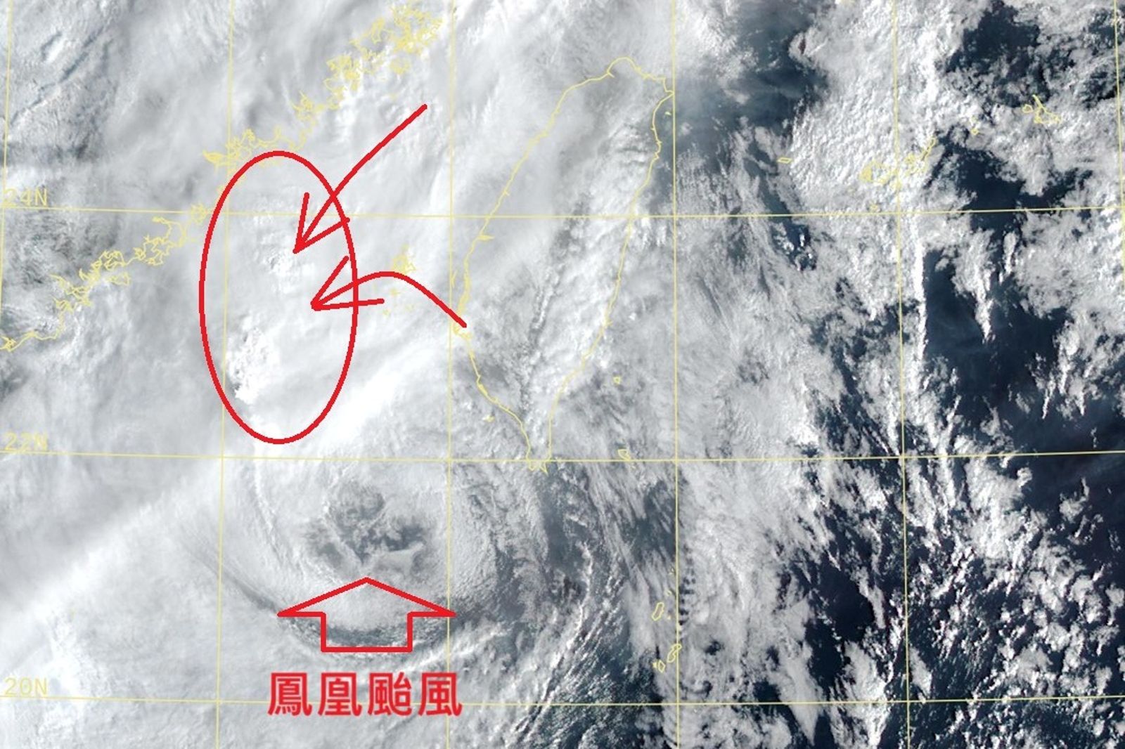 鳳凰估傍晚登陸！專家見1現象：可能死在台灣上空　提前解除海陸警
