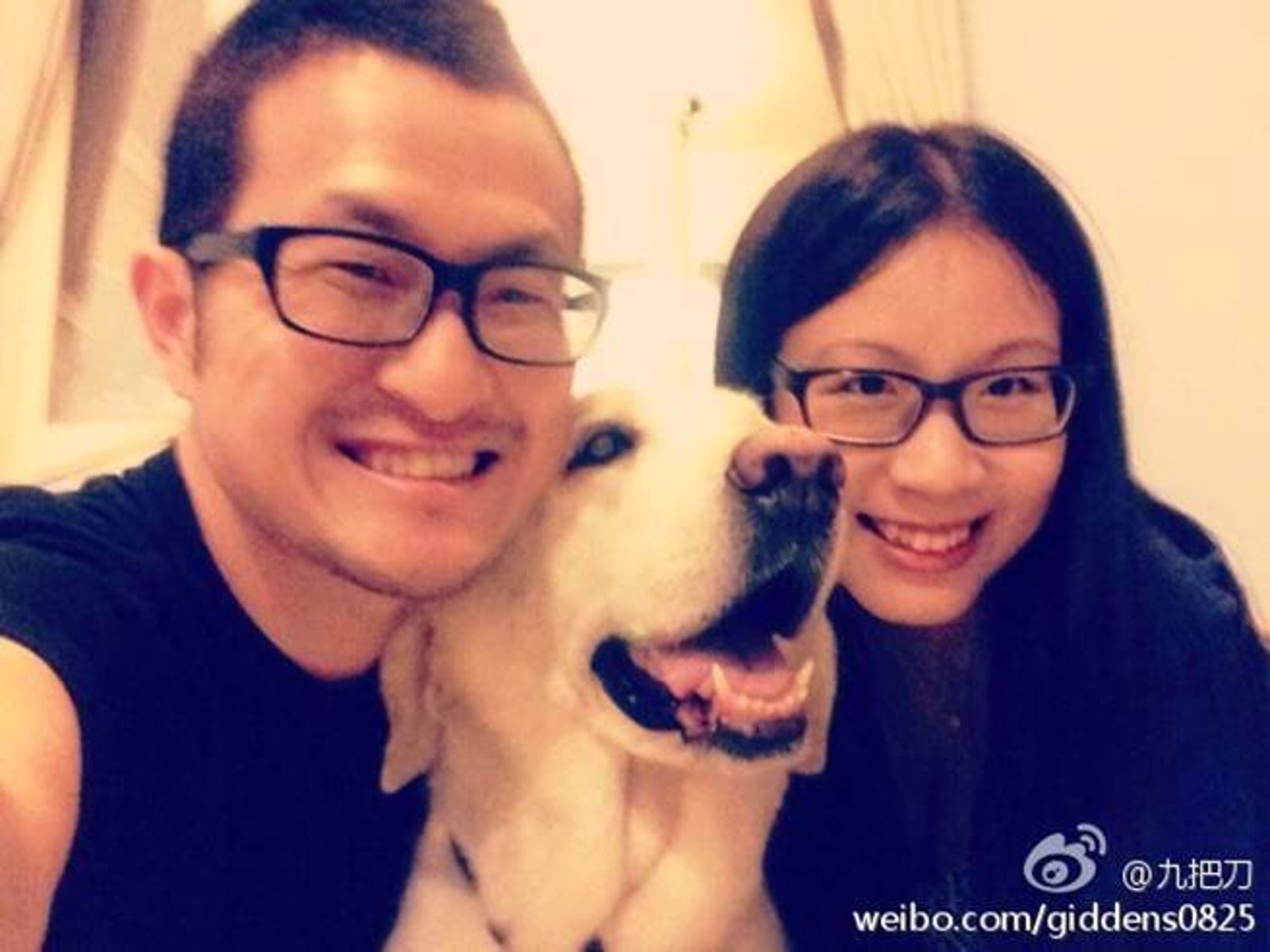 九把刀和前女友的感情不錯,他們的交往也廣為人知。圖/翻攝九把刀微博