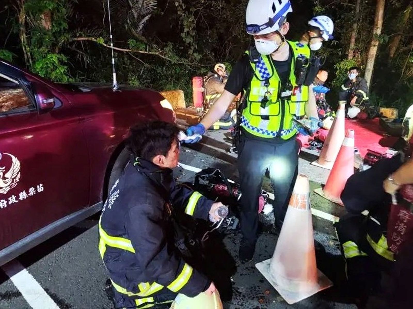 苗栗為恭醫院火警燃燒大量消毒用氯錠　濃煙中疏散274名病患