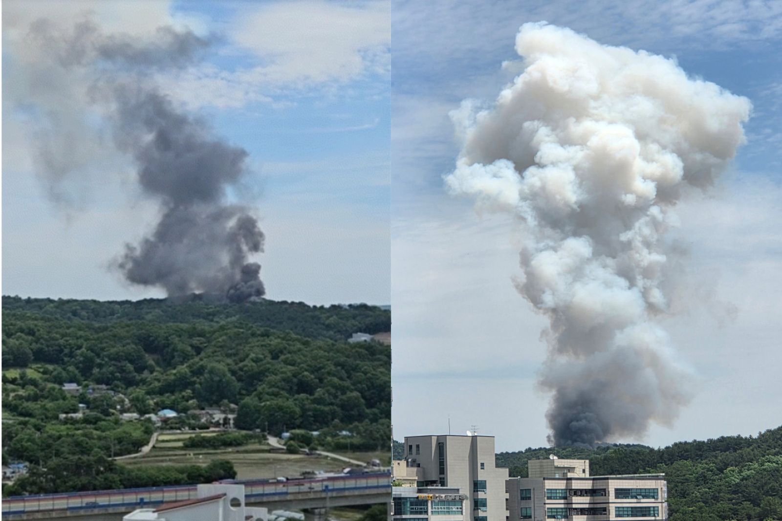 火舌狂竄!南韓軍工巨頭「韓華航太」大爆炸釀6死 驚悚現場畫面曝