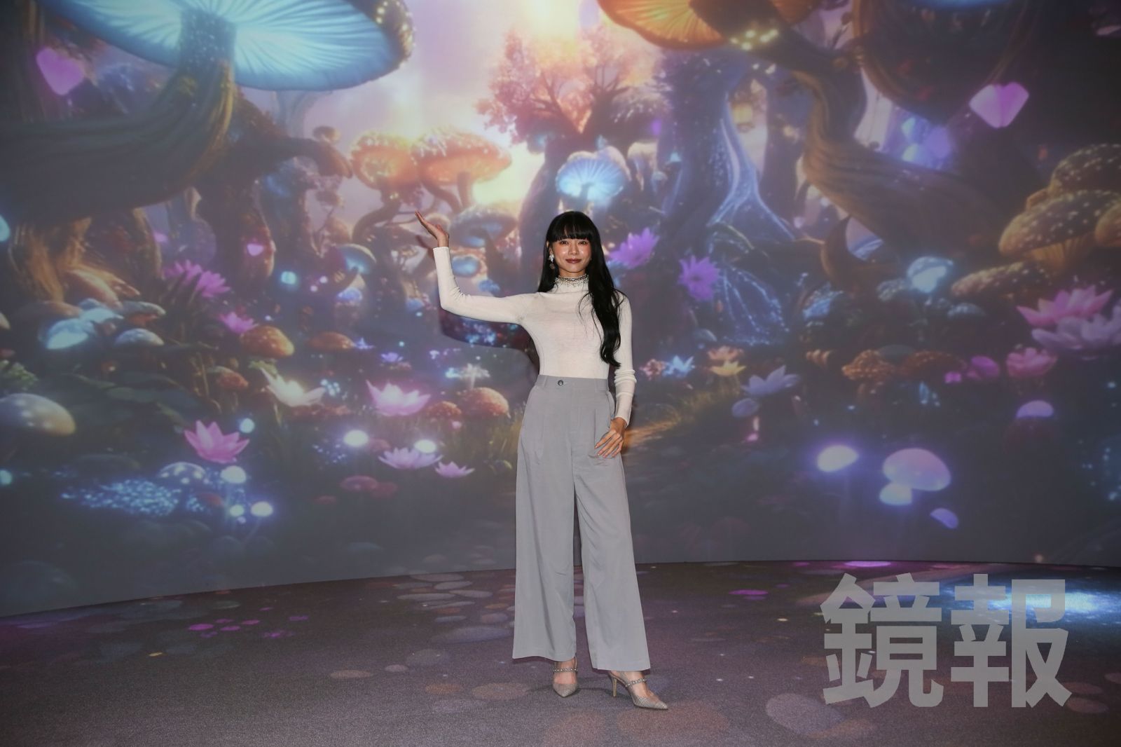 郭源元喜歡關注「動森居民」暖心故事。李鍾泉攝