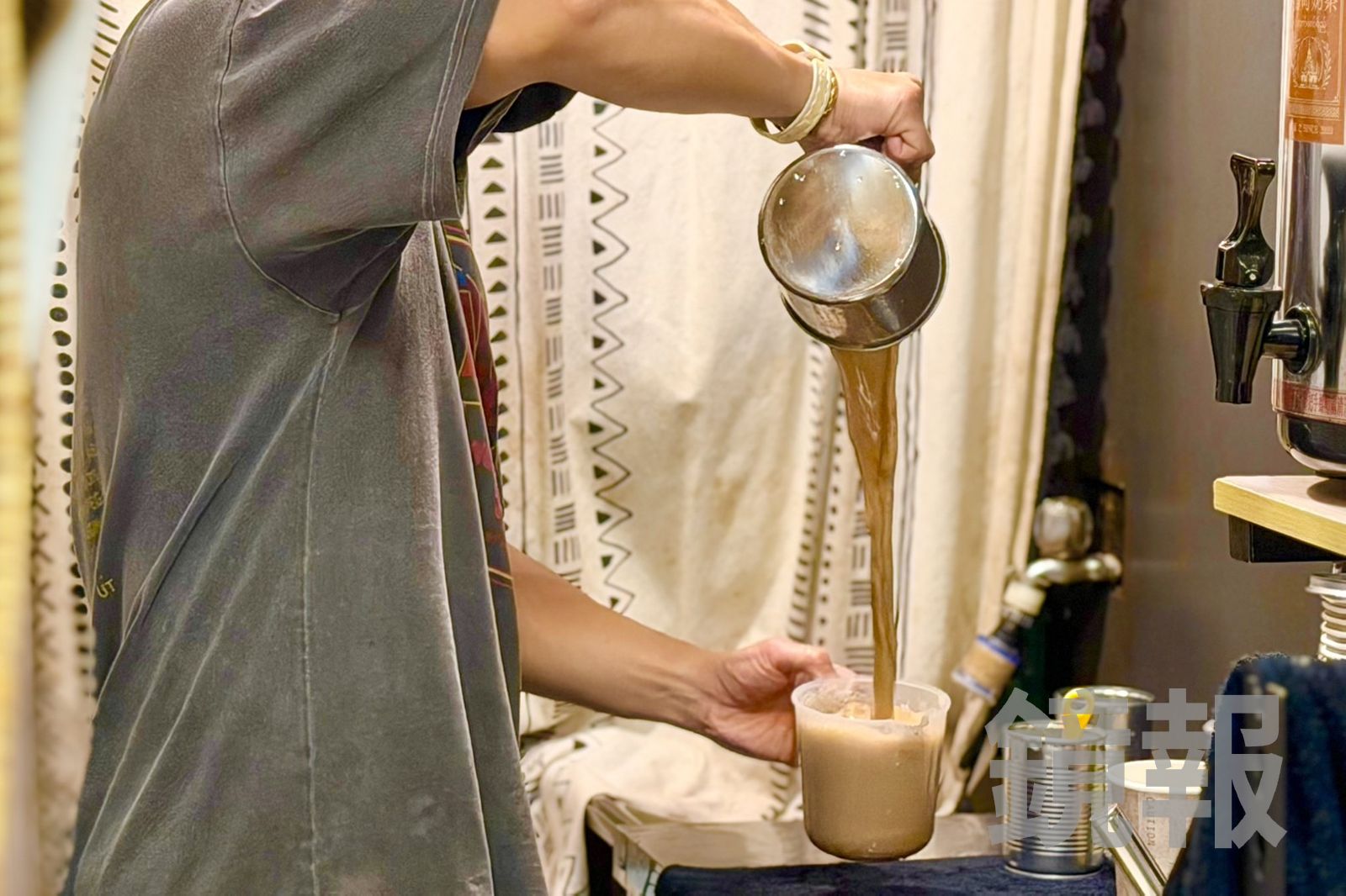 正男報食事/永和「共緬之」用5種茶葉拉出濃厚茶香!緬甸奶茶一喝上癮