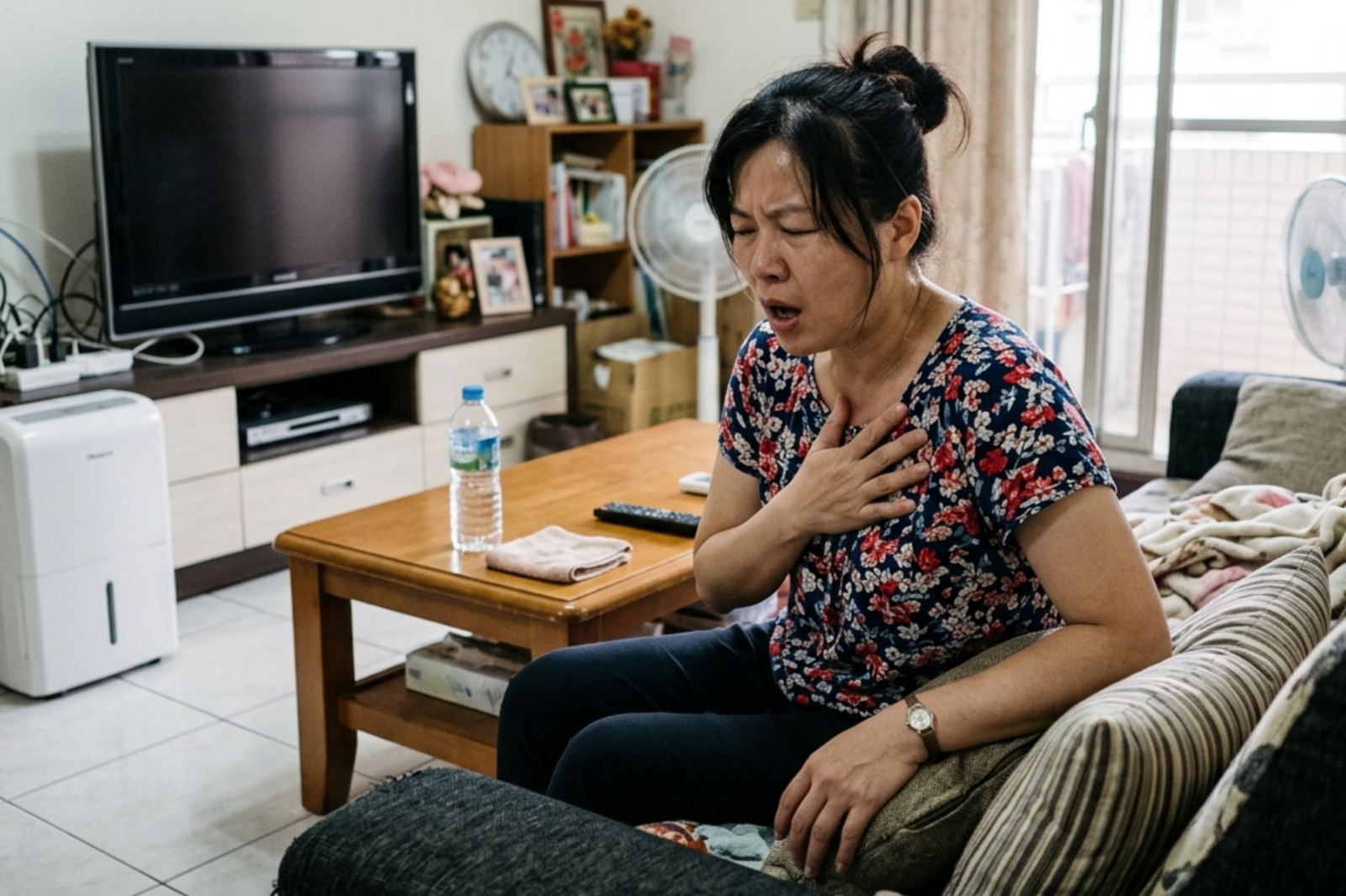 喘到以為心臟病發!40歲女急送醫,醫揭真相:竟是過度換氣,5類人最容易發作