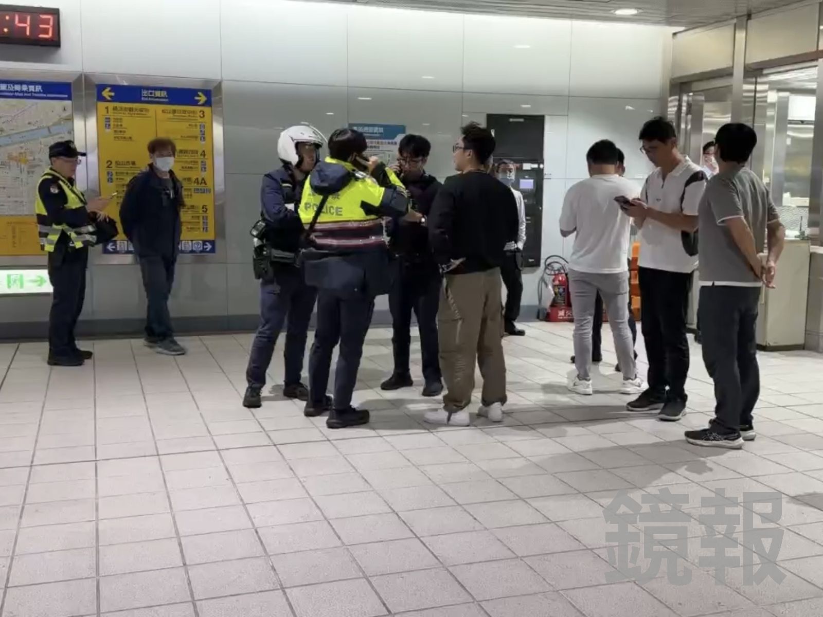 快訊／北捷南京三民驚傳男子揚言攻擊　警清查為謊報將法辦