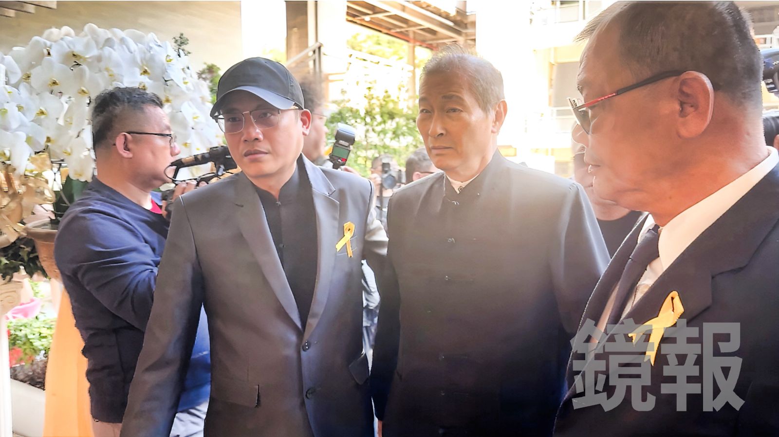 吳敦告別式/狼來了!「白狼」張安樂現身會場 送吳敦最後一程