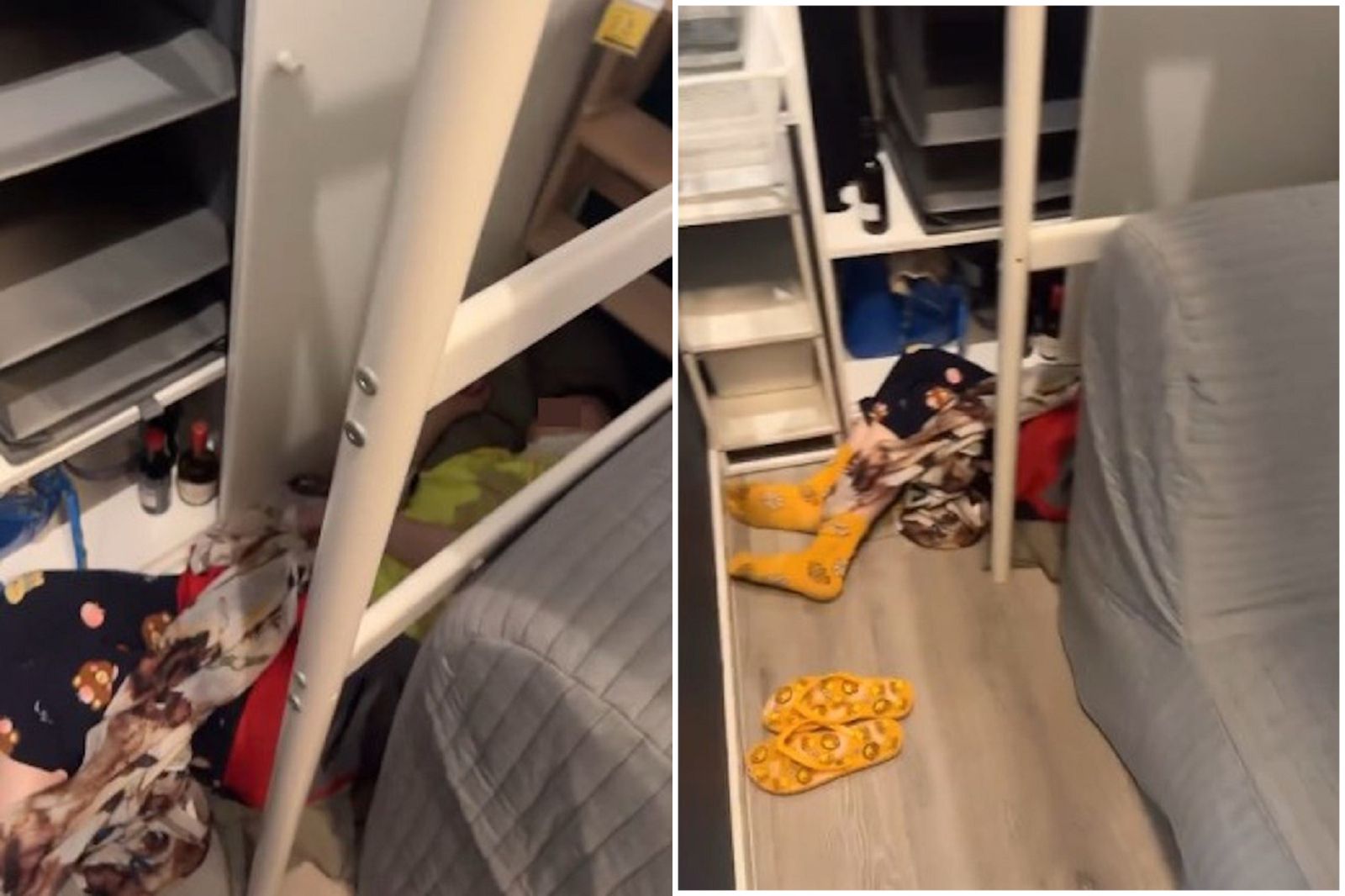 IKEA是我家！客人奇葩睡姿再現還帶酒　網驚：看家具變撿屍