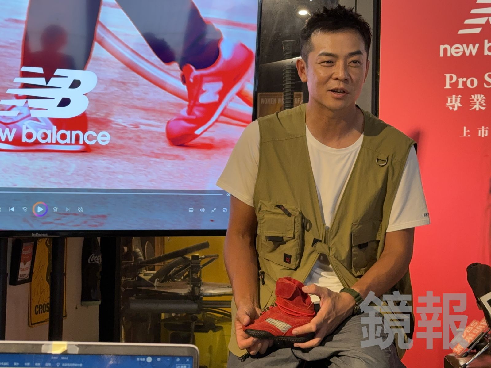 姚元浩分享有5歲的小朋友到車隊學車。潘佳琪攝