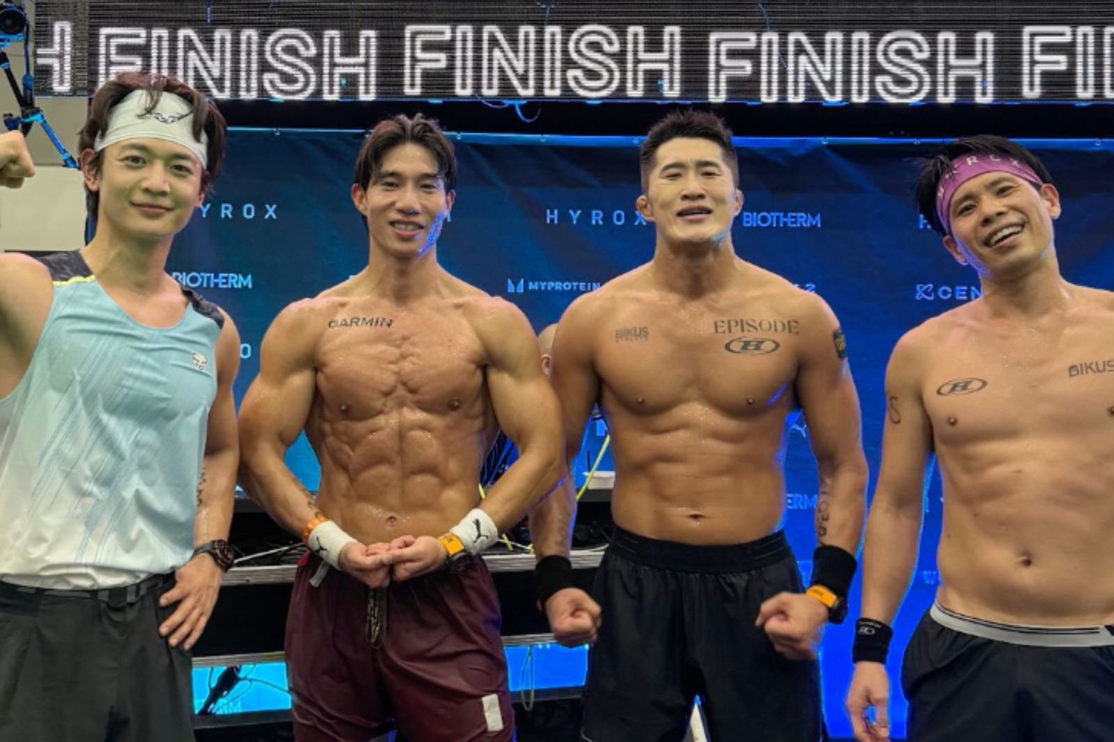 SHINee珉豪來台參加Hyrox體能競賽　成績亮眼54分鐘就完賽