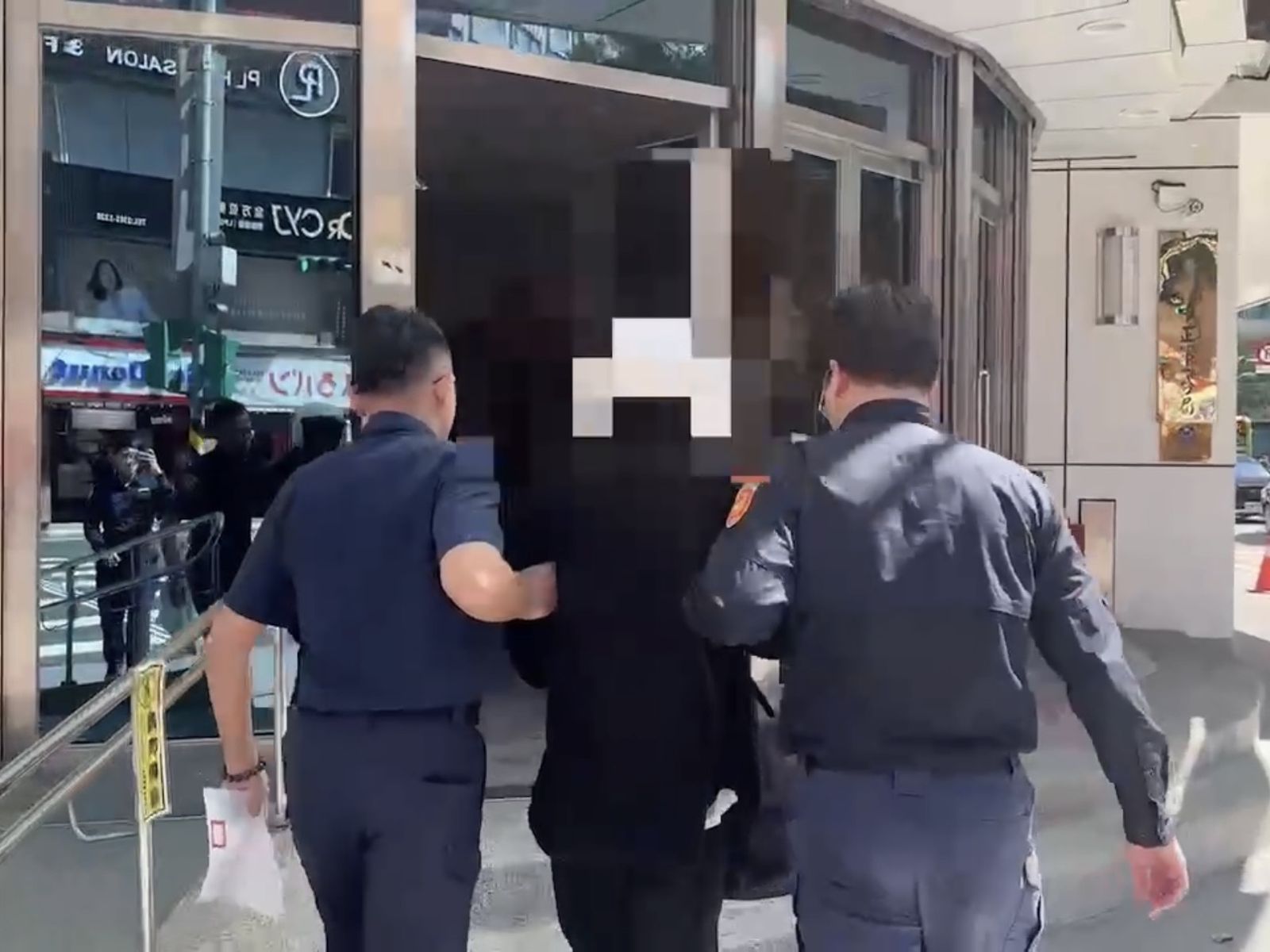 北車亮刀男落網　北檢聲請暫時安置獲准