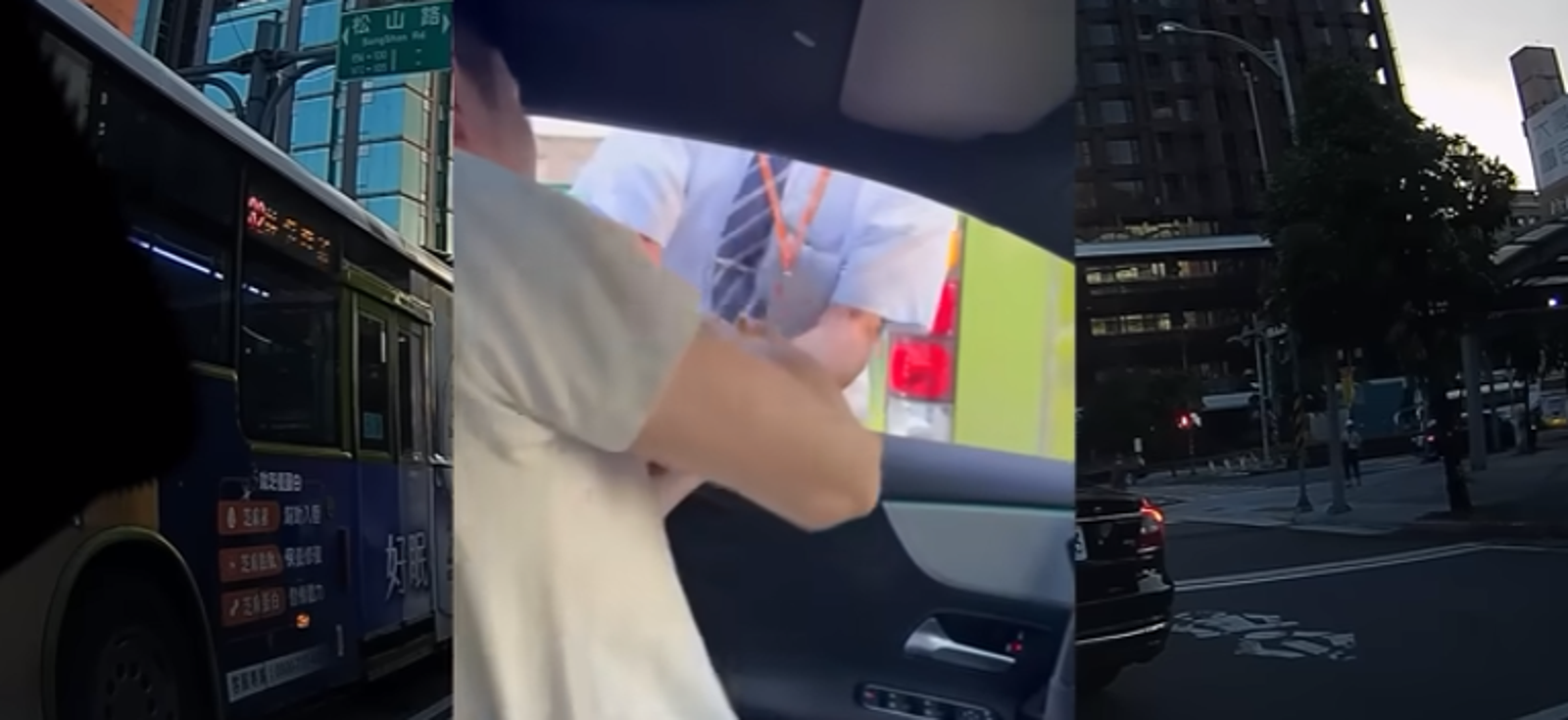 不爽被叭搖車窗比中指　北市駕駛真實身分遭起底「運輸公司老董」