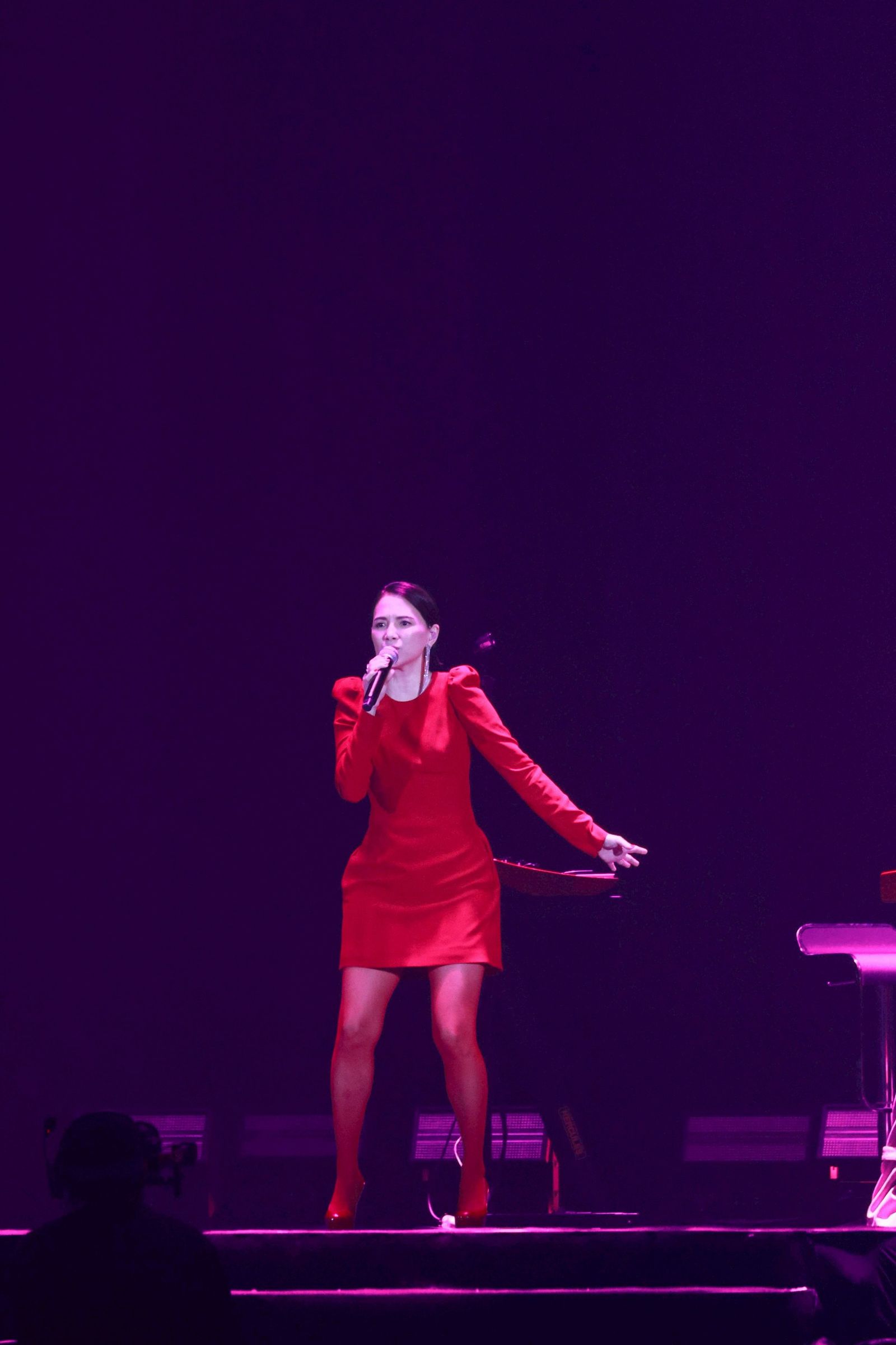 宇宙人20日四度攻蛋邀請影后李心潔擔任嘉賓。劉耀勻攝