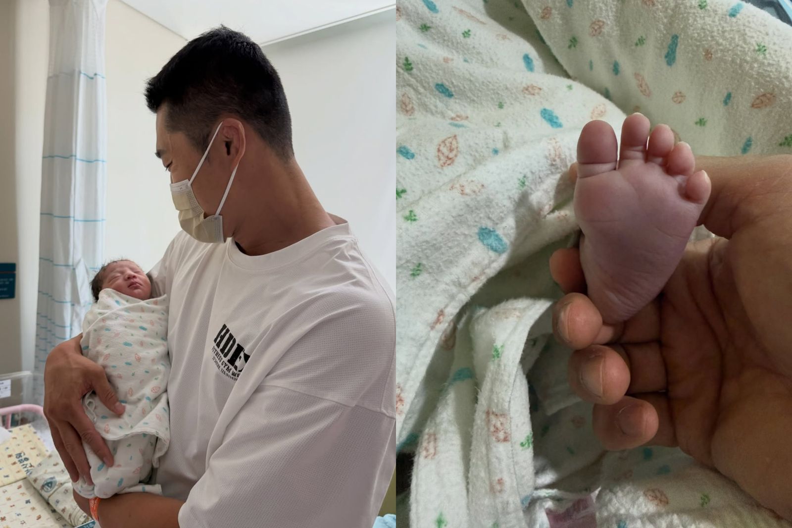 結紮當晚老婆驚見「2條線」!44歲男星第4胎出生 湊成2男2女升格四寶爸