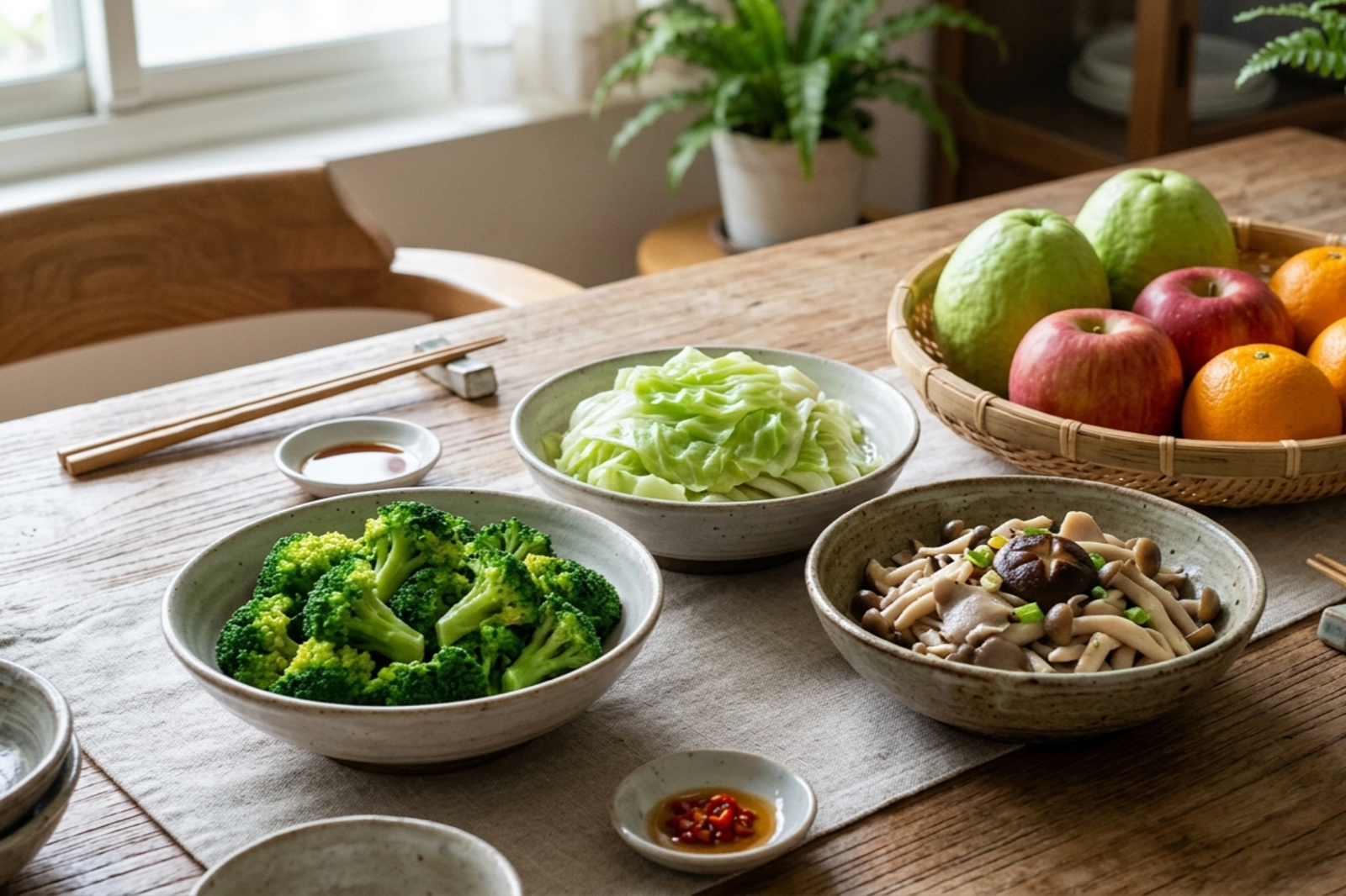 空汙不只傷肺還傷血管!醫師教吃5類食物修復身體,燙青菜要換顏色、吃完整水果