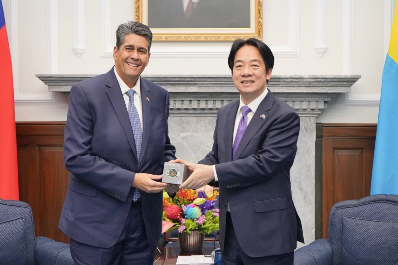 帛琉共和國總統惠恕仁曾來台國是訪問。圖/翻攝自外交部