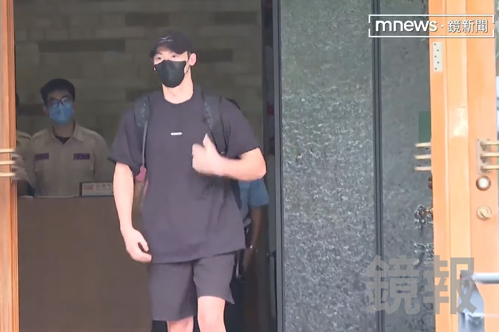 許光漢退伍，表示這一年期間獲得了好好休息跟沉澱的時間。翻攝鏡新聞