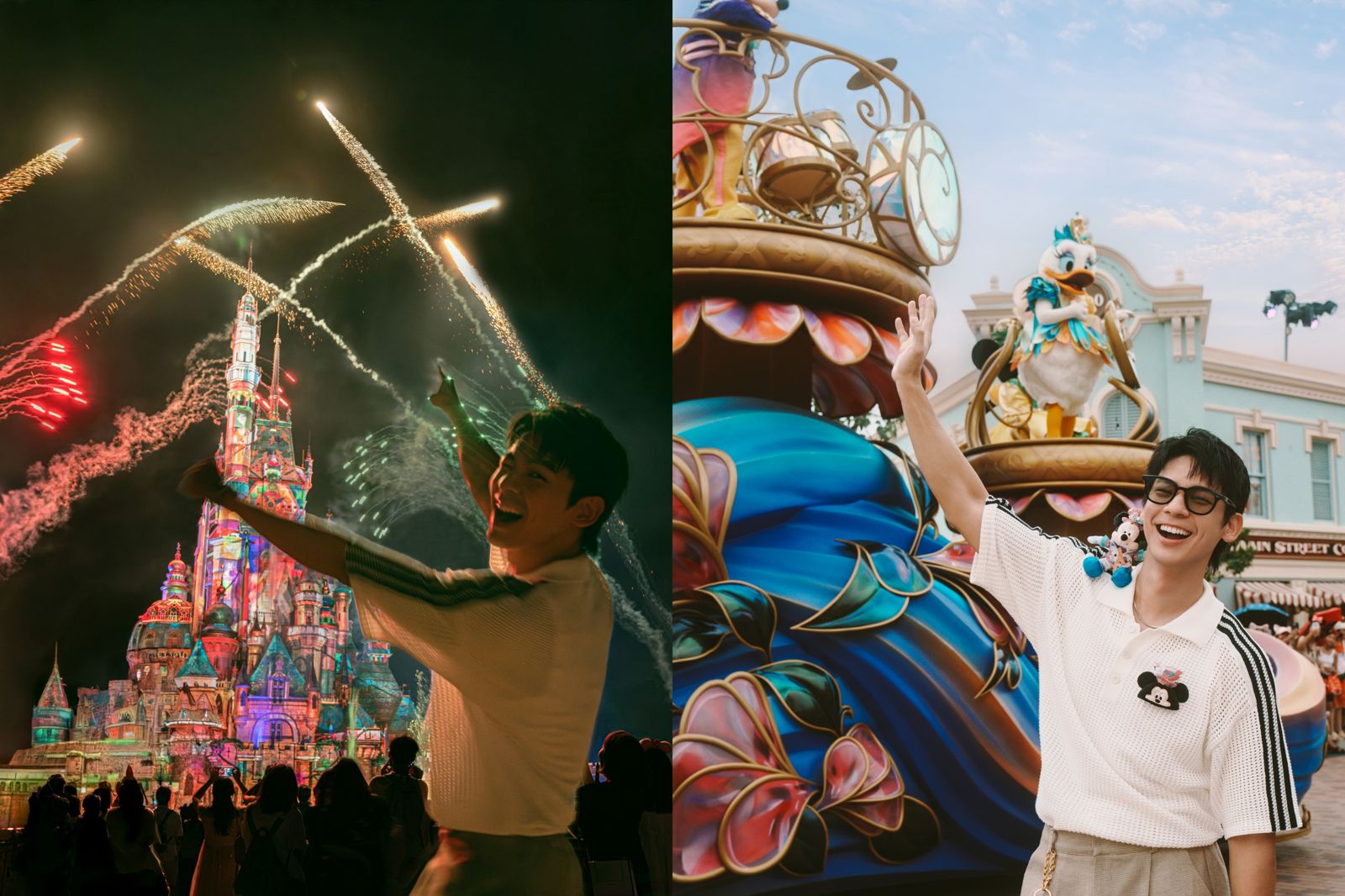 林柏宏體驗香港迪士尼各大經典活動。香港迪士尼提供