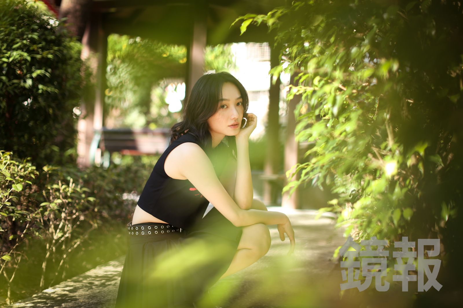 蔡思韵表示劉俊謙對她的工作都是百分百支持。李鍾泉攝,