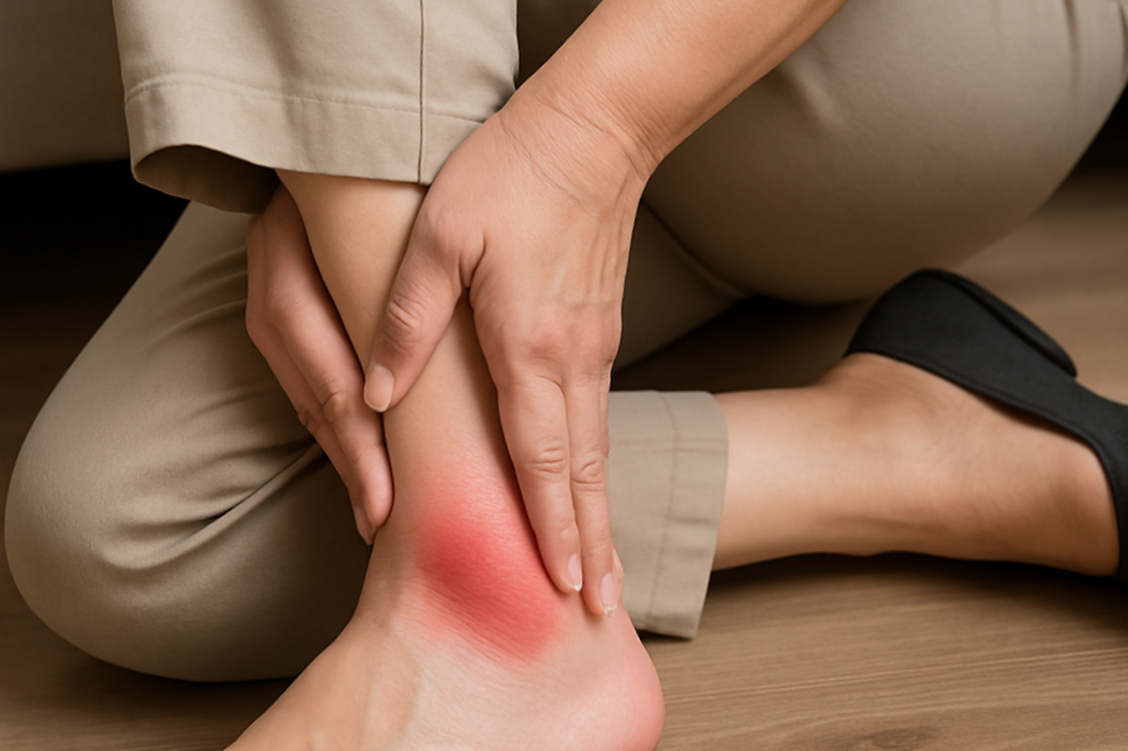 腳踝扭傷別當小事！婦人半年後小腿萎縮跛行竟是這原因