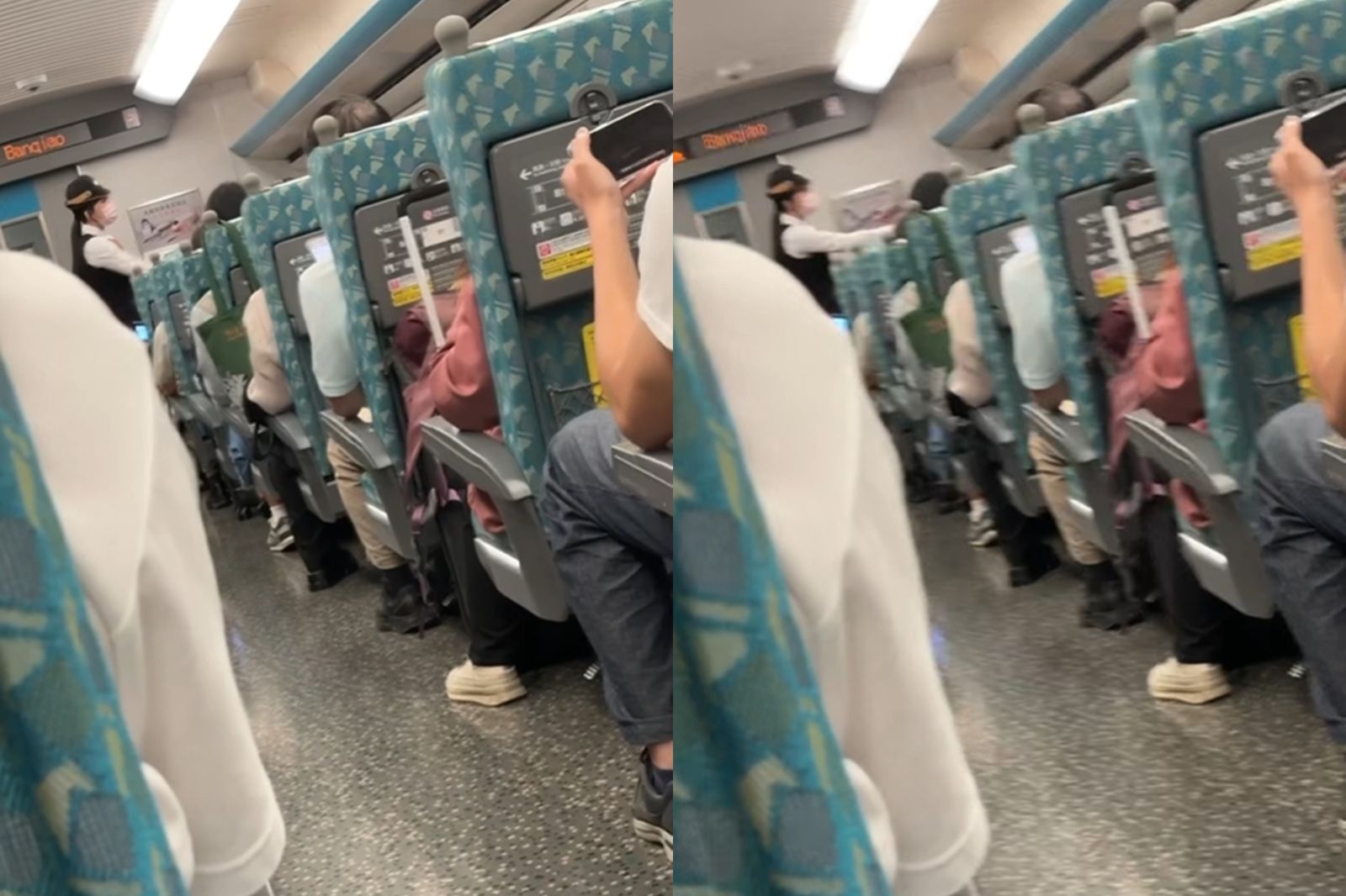 阿嬤用包包佔位還說「朋友等等就上車」！高鐵員工「1招神反制」…網讚爆：給他加薪