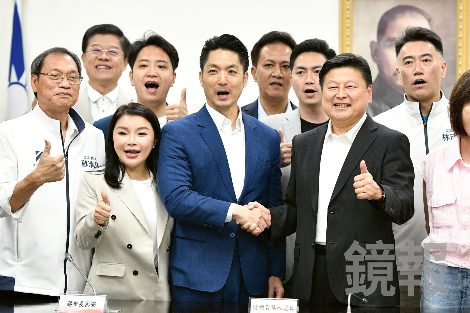 為致癌油案赴立院拜會藍白黨團 蔣萬安怒喊:民進黨逼我吃毒油、逼我上街頭!