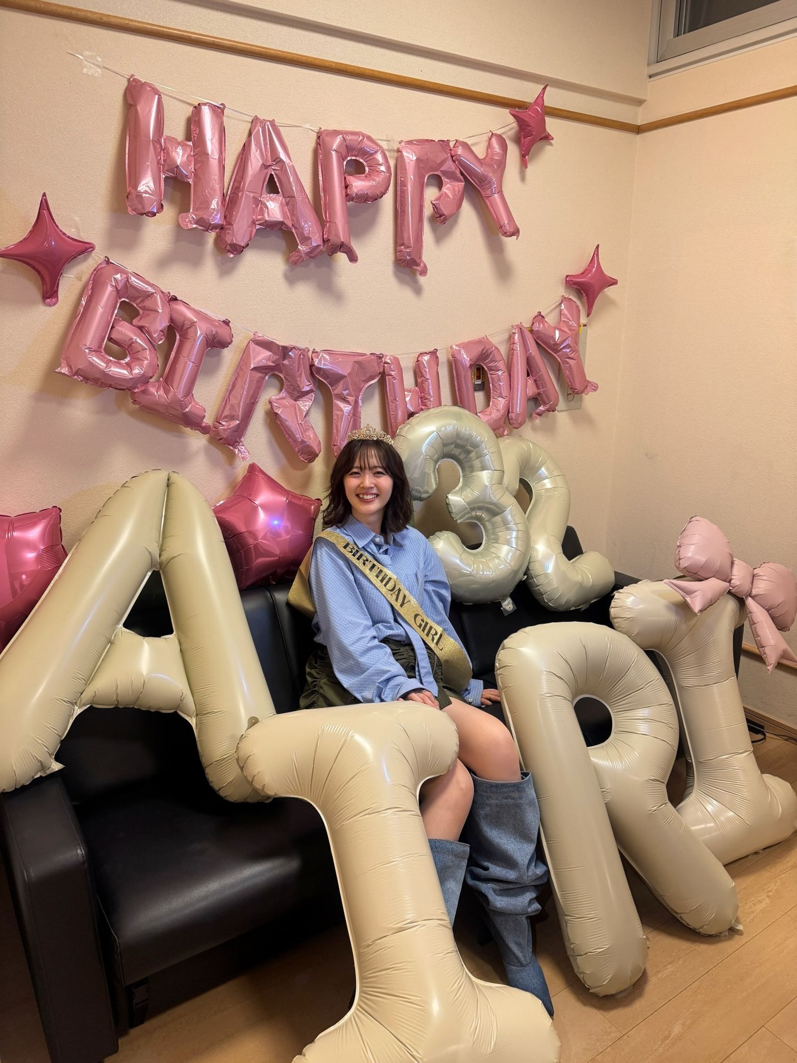 鈴木愛理日前歡度32歲生日。翻攝IG@airisuzuki_mg_official