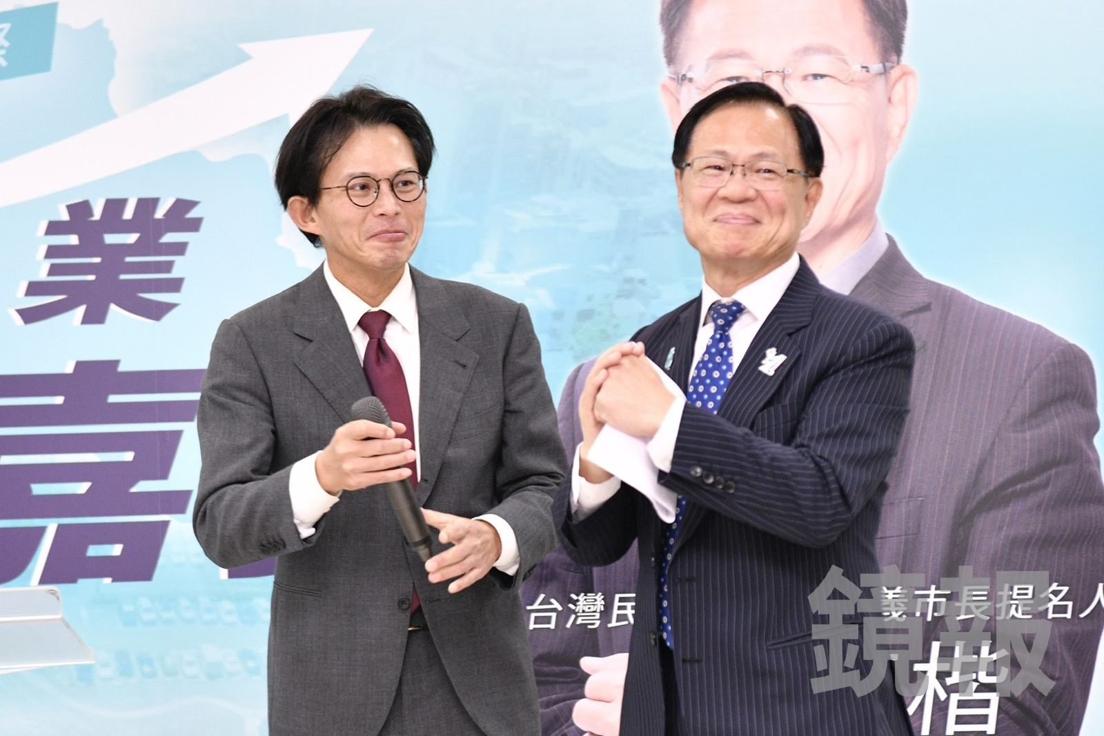 正式徵召張啓楷參戰嘉義市!黃國昌喊「接棒黃敏惠」:成為第一名市長