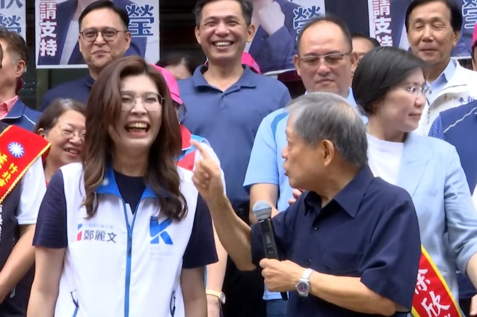 尷尬!鄭麗文幫徐欣瑩站台 前新竹縣長當面洗臉:選不贏妳就是最大戰犯