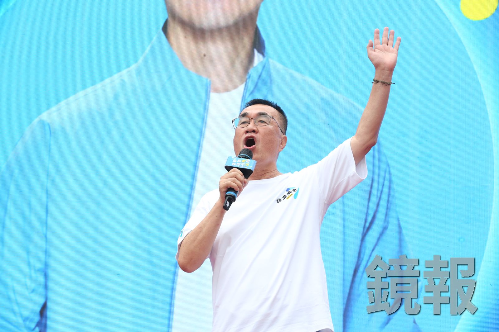 李四川稱當選新北市長後,要讓輝達進駐新北市。圖/攝影董孟航
